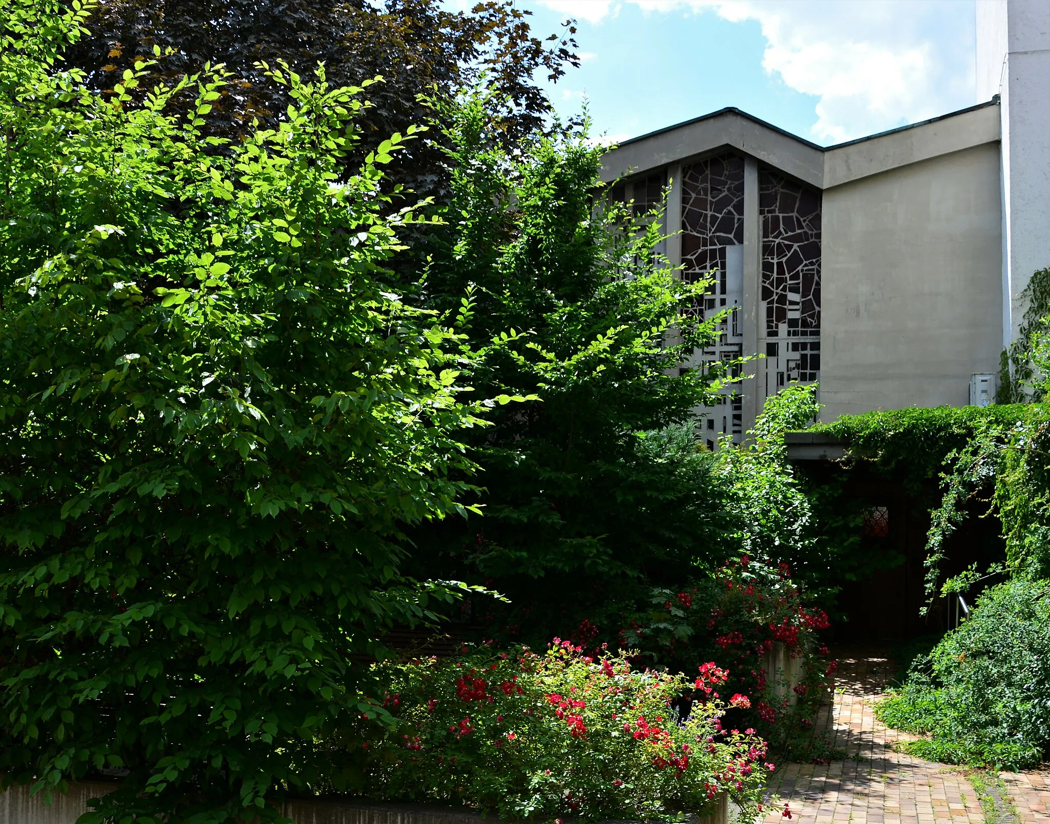 Photo showing: Außenansicht der Rochuskapelle in Dieburg