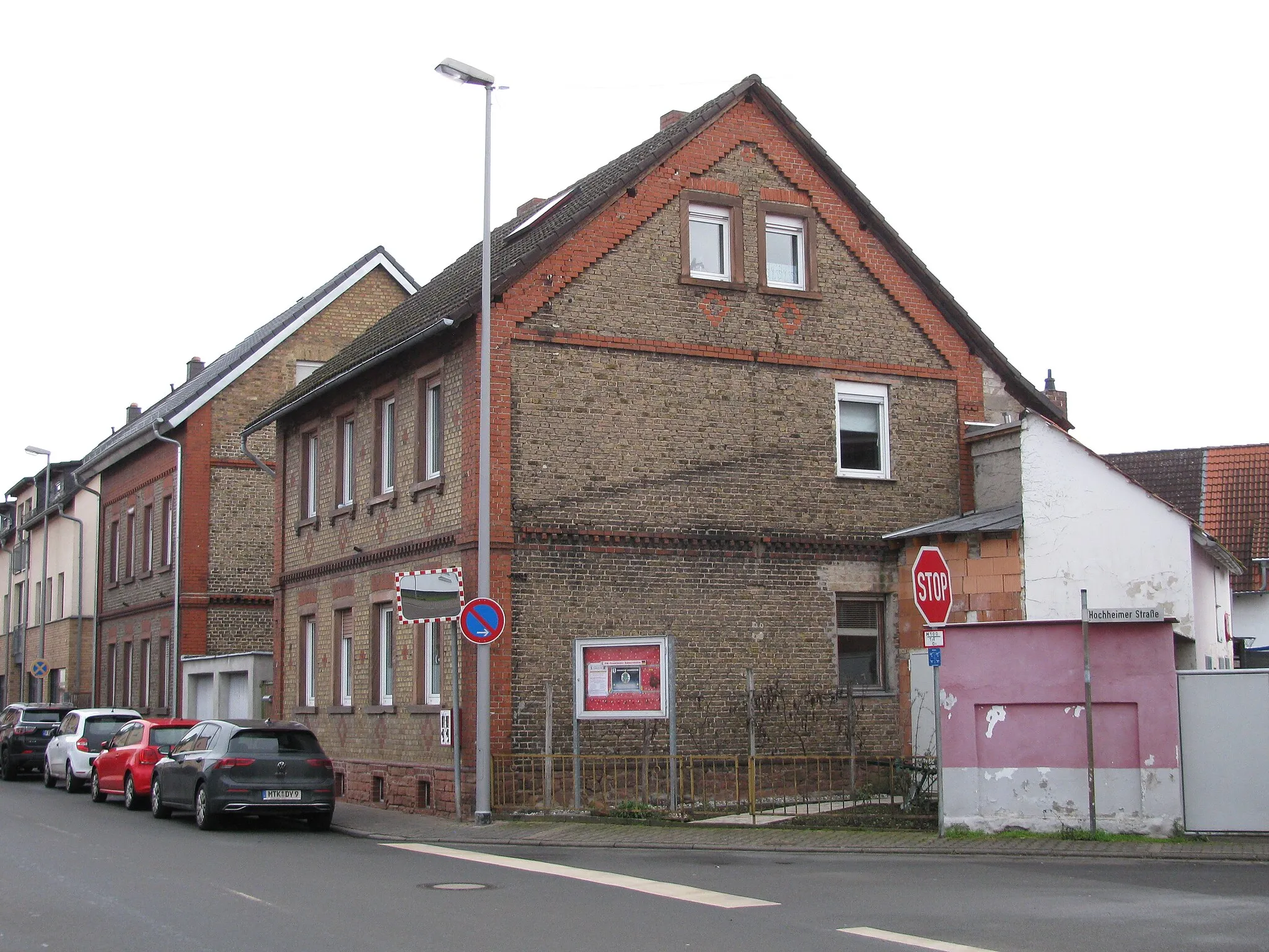 Photo showing: das Haus Bahnhofstraße 7 in Eddersheim