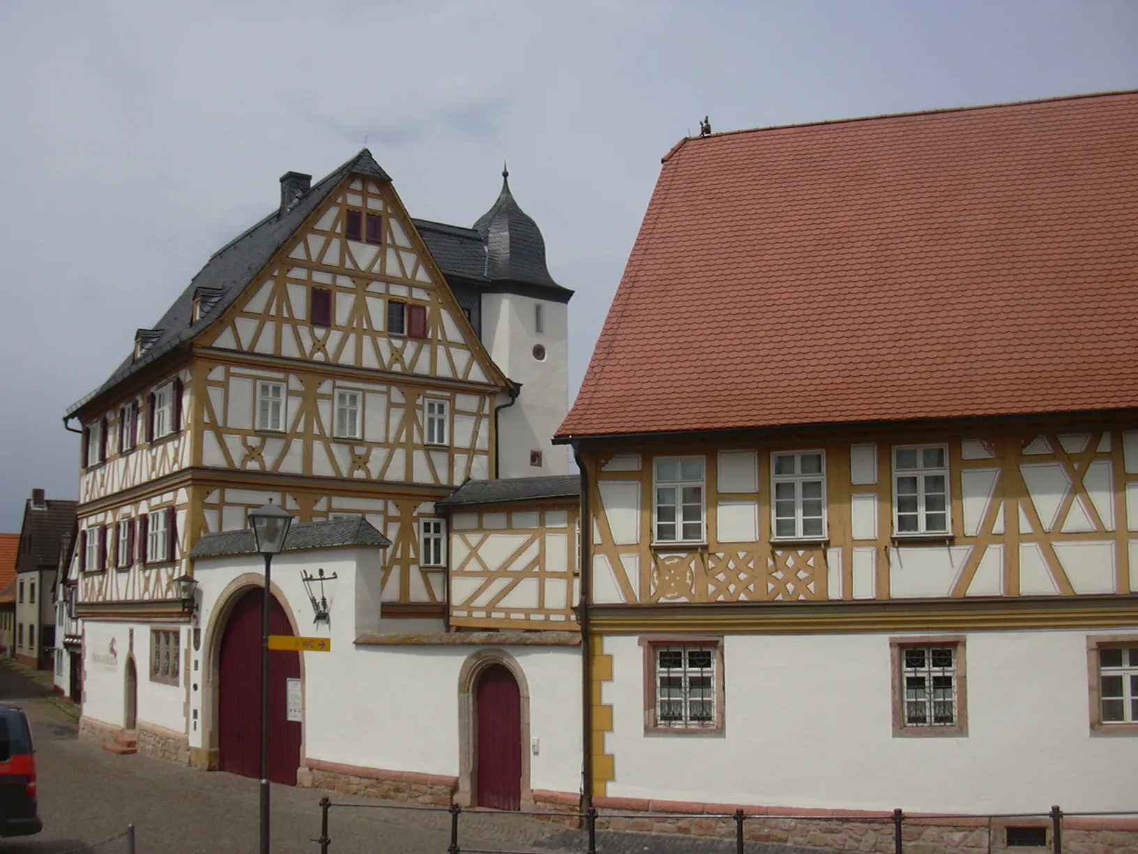 Photo showing: Nöthig-Gut, Großostheim, former episcopal court, 1537-1629, now regional museum, Bavaria/Germany