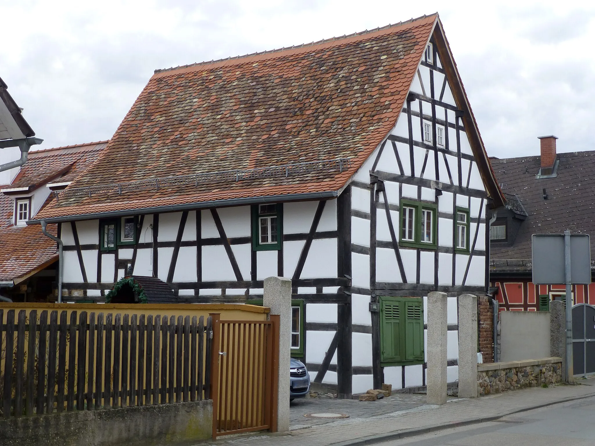 Photo showing: This is a picture of the Hessian Kulturdenkmal (cultural monument) with the ID