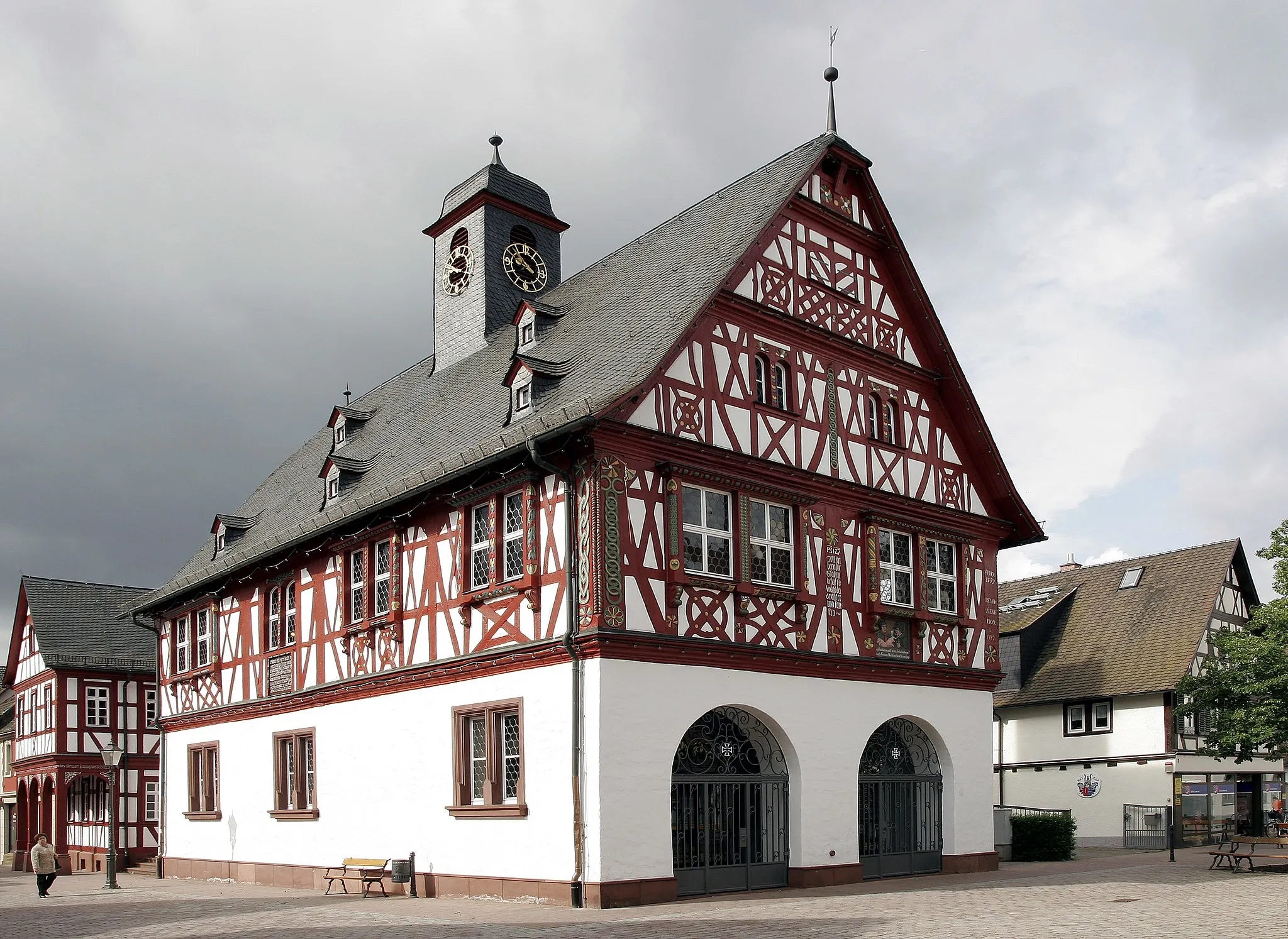 Photo showing: The Old City Hall of Groß-Gerau, Hesse, Germany
