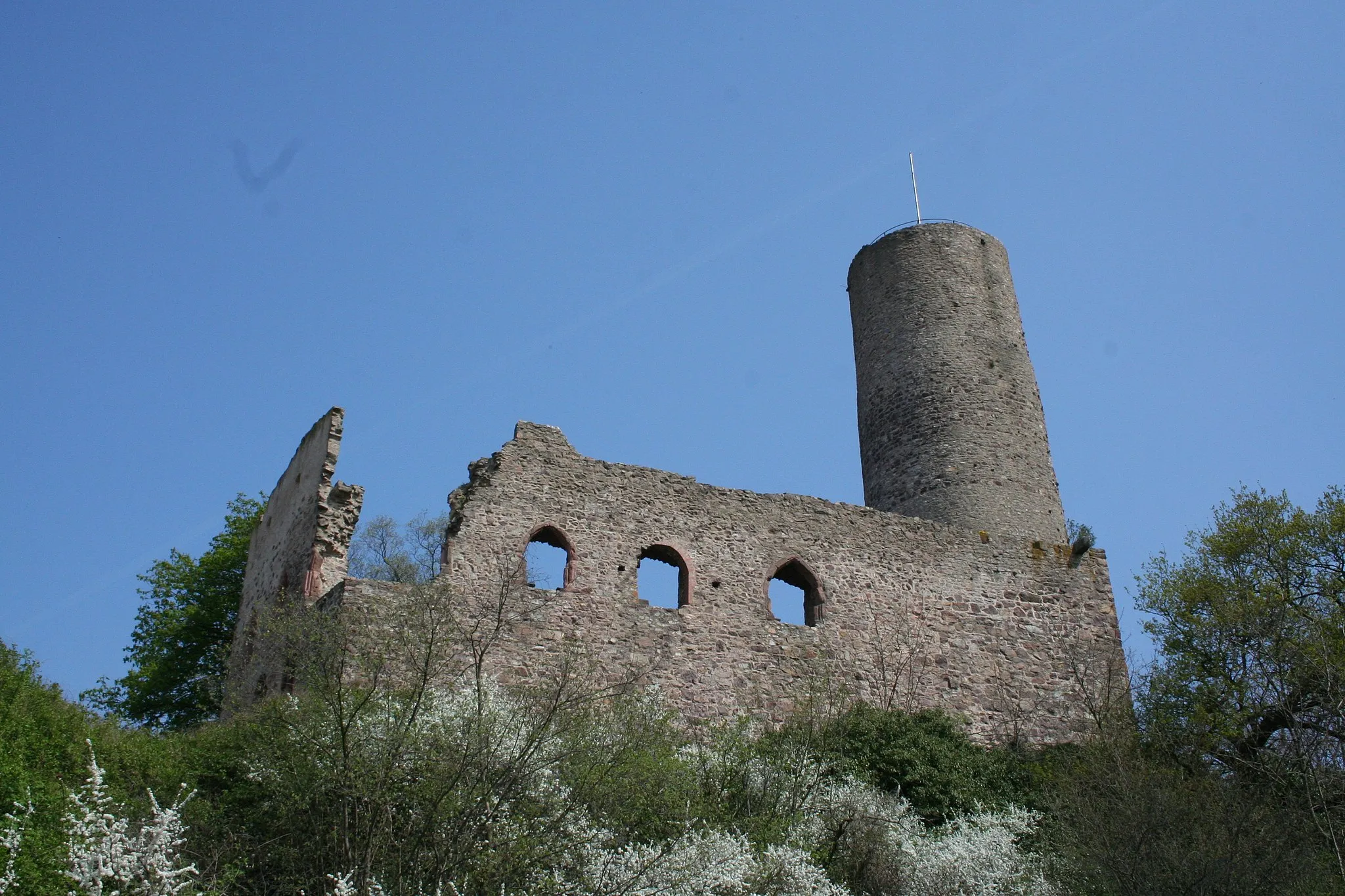 Photo showing: Castle Strahlenburg, Schriesheim, Germany