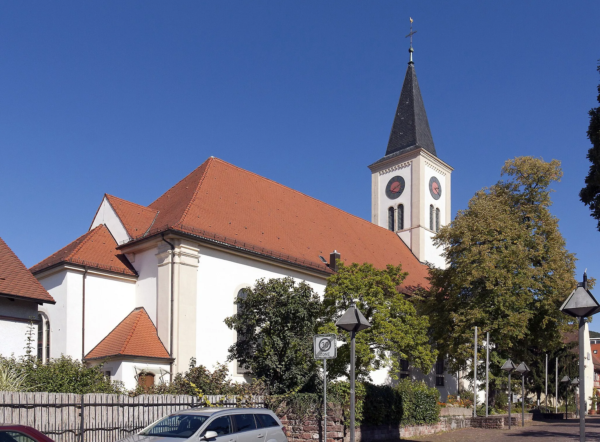 Photo showing: Schriesheim, Evangelische Stadtkirche