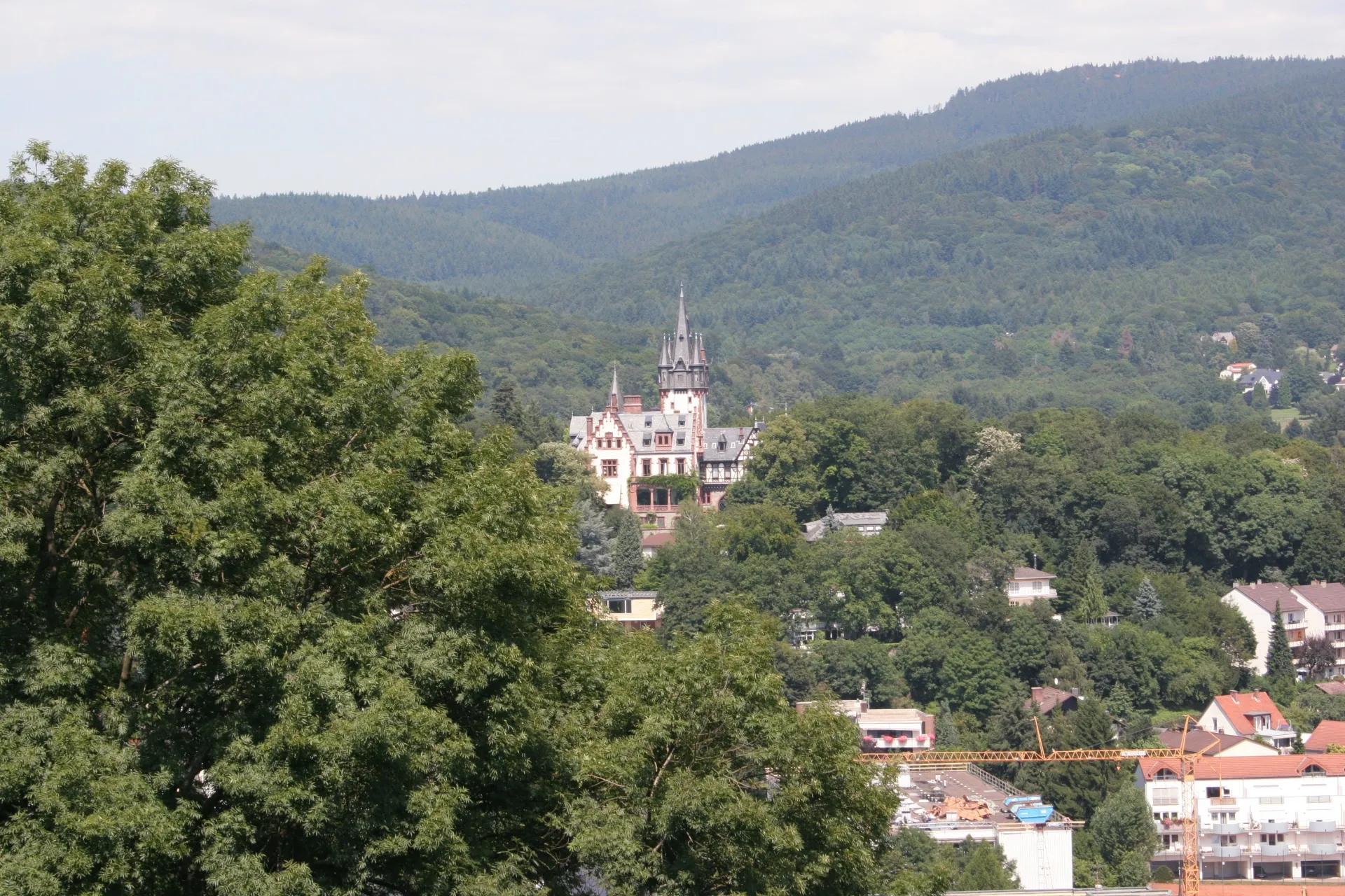 Photo showing: Villa Andreae (ehemaliger Firmensitz von Jürgen Schneider) in Königstein im Taunus