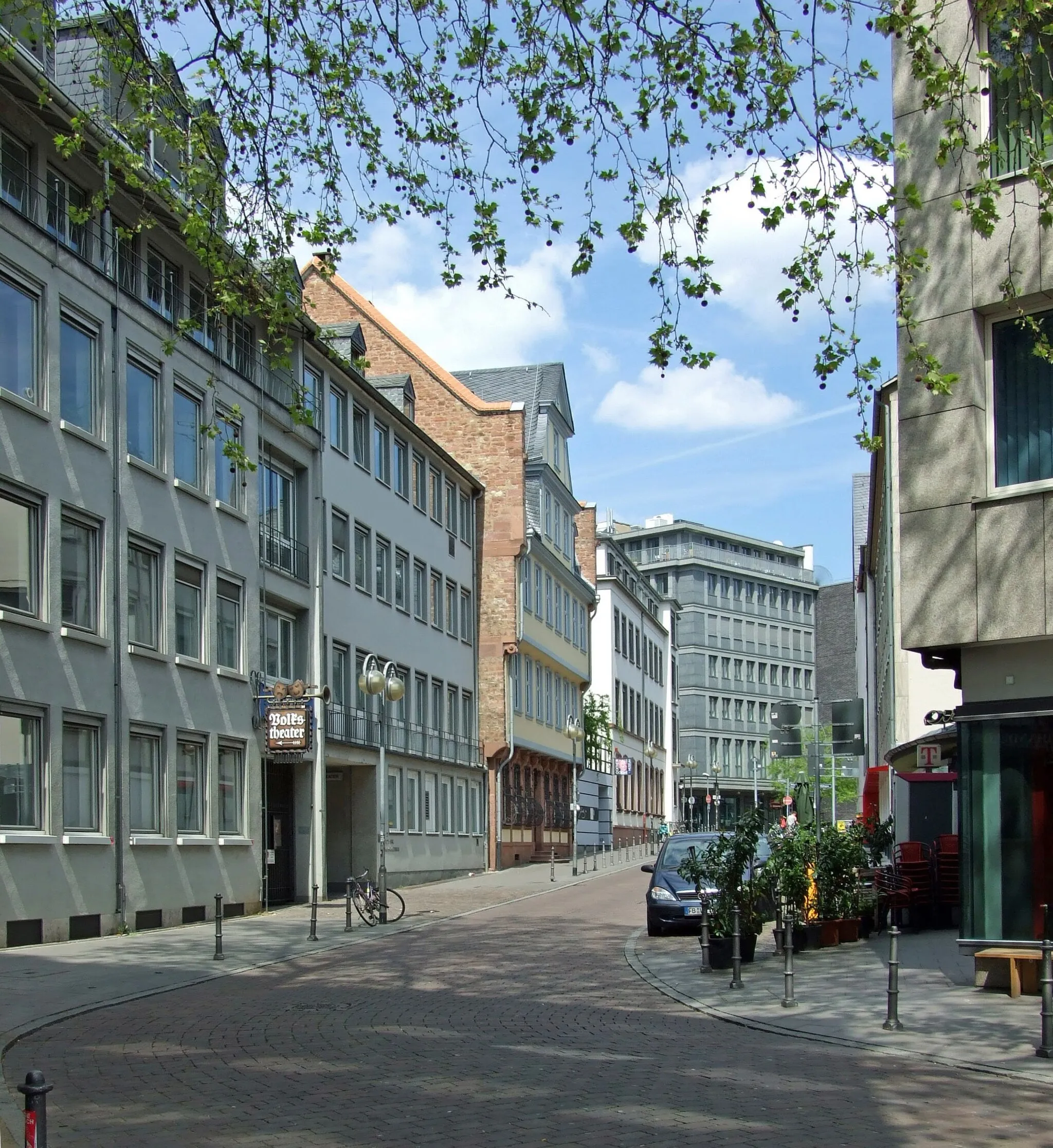 Photo showing: Goethe-House, Grosser Hirschgraben, Frankfurt am Main Innenstadt