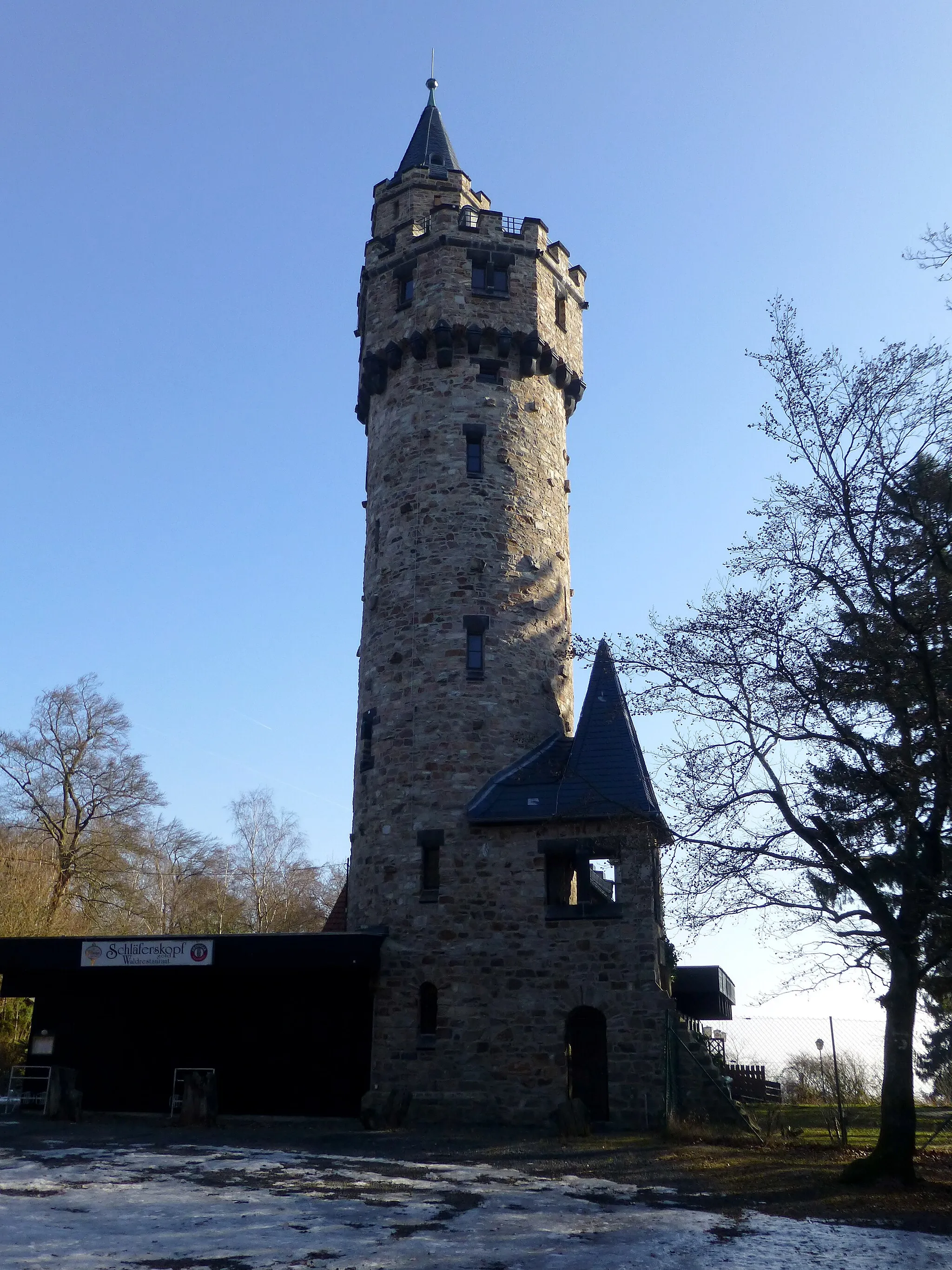 Photo showing: Kaiser-Wilhelm-Turm auf dem Schläferskopf; Westseite