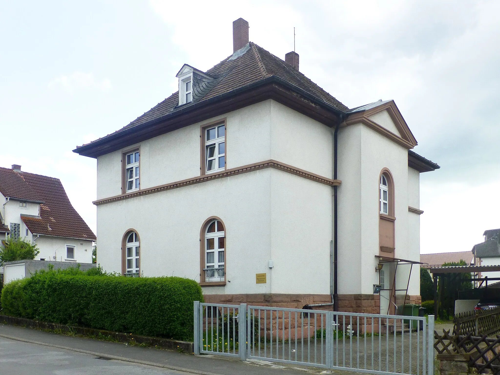 Photo showing: Vorsteherhaus, Johannisstraße 1 in Fürth im Odenwald