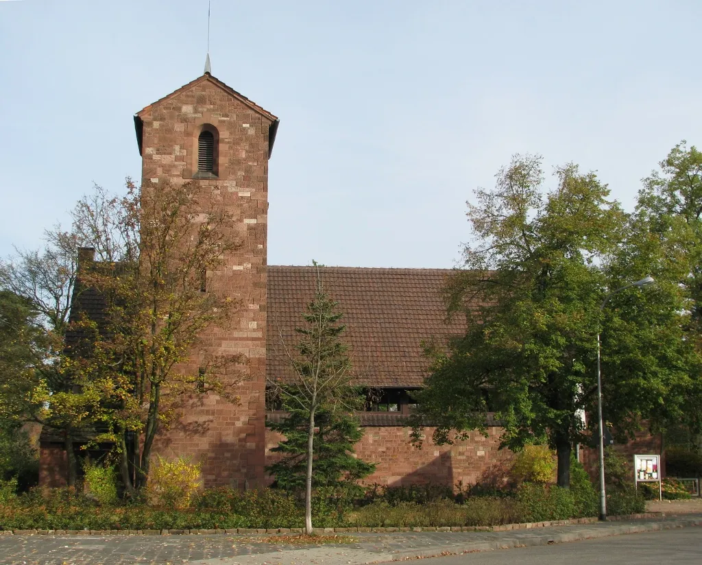 Photo showing: Gnadenkirche in Mannheim