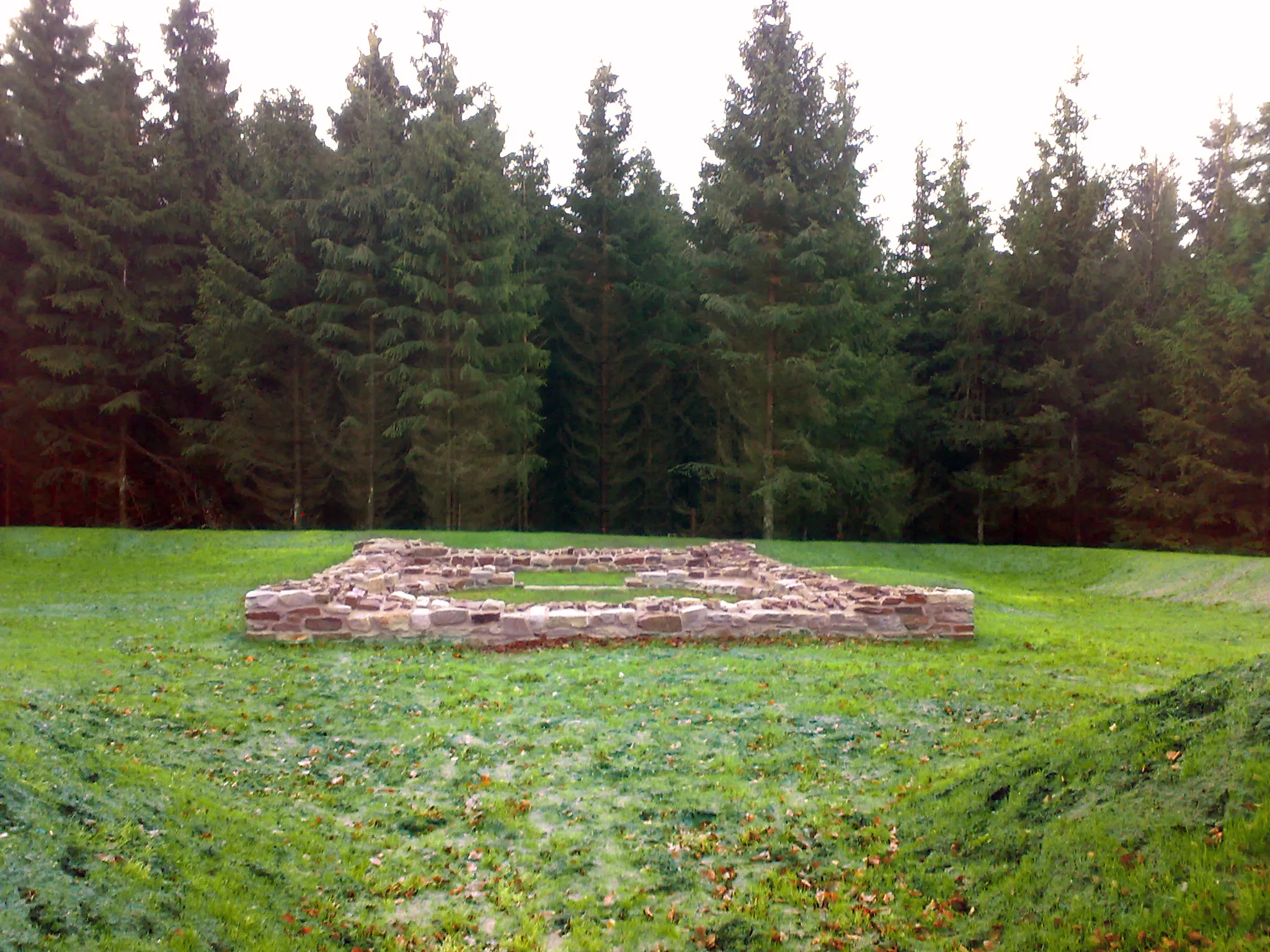 Photo showing: Kleinkastell Altes Jagdhaus am Sandplacken bei Schmitten Hochtaunus