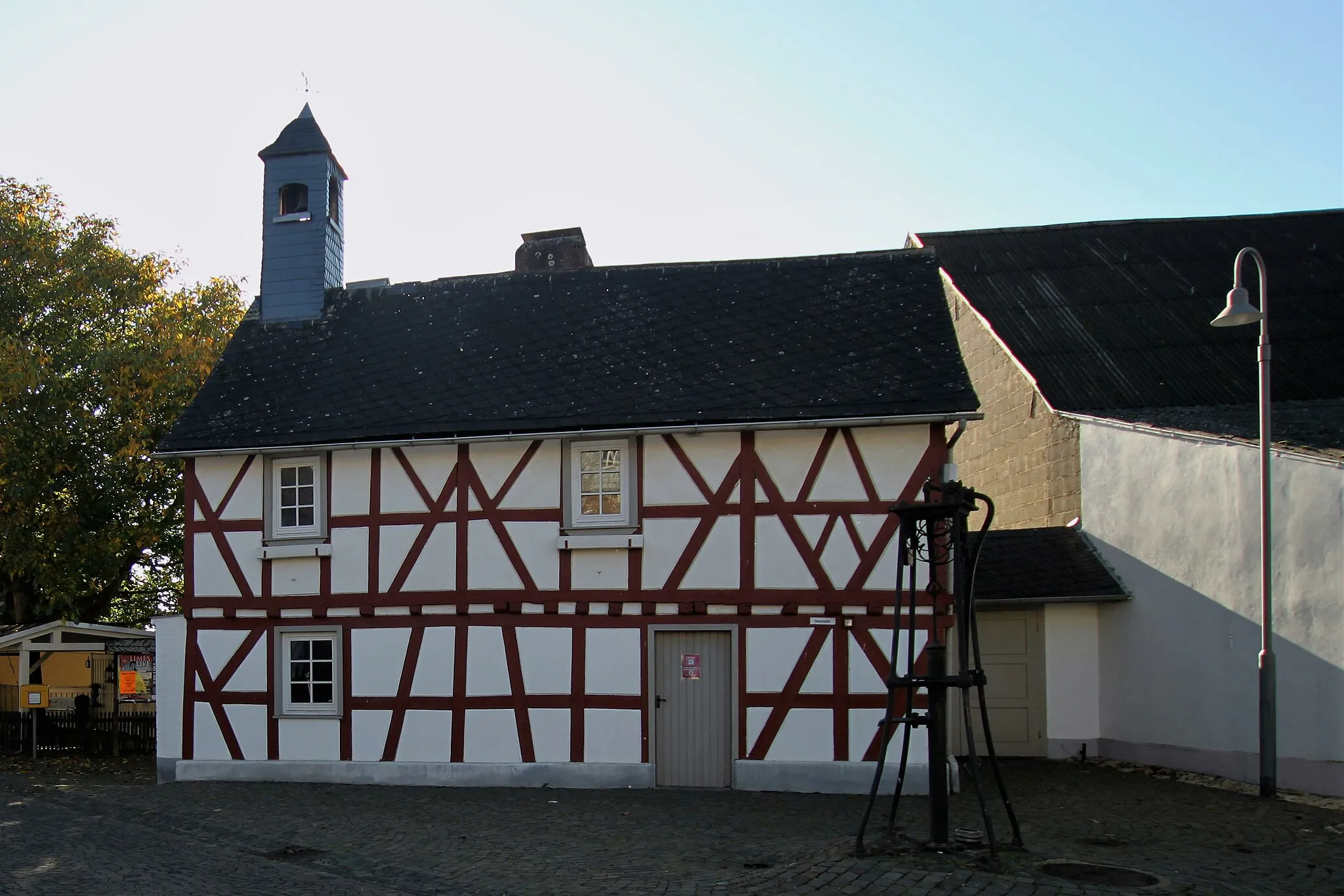 Photo showing: Auel - Rat- und Backhaus, Rheinstraße 1 (2)