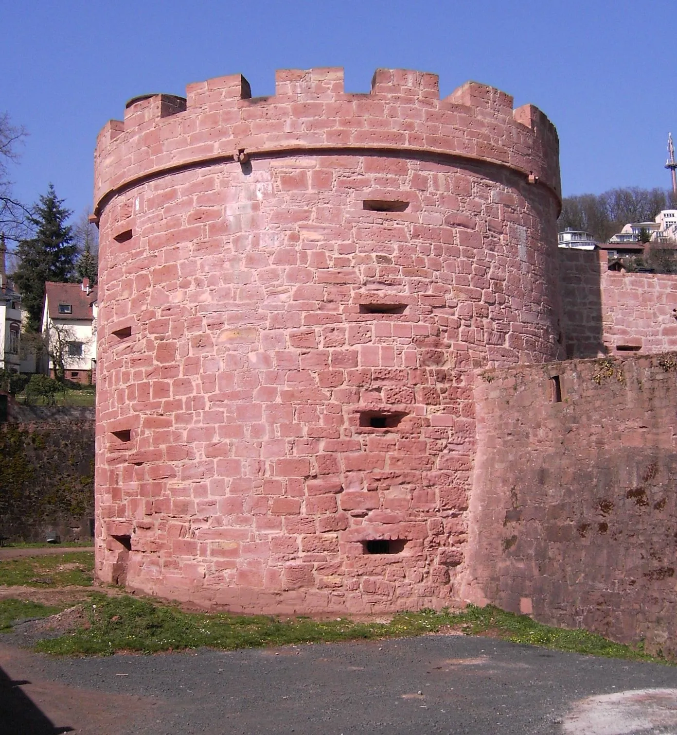 Photo showing: Büdingen, Großes Bollwerk