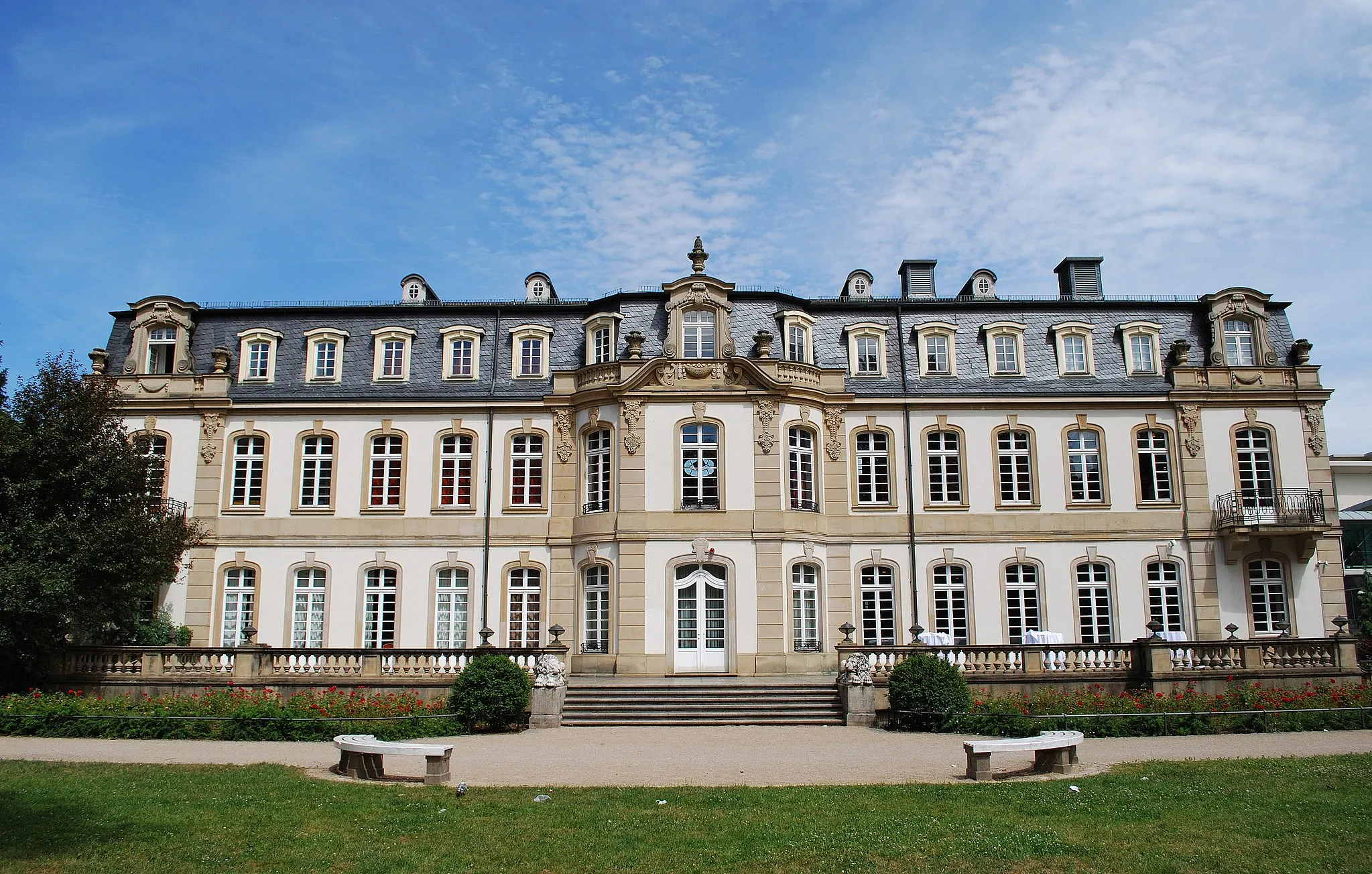 Photo showing: Büsing Palais, Offenbach am Main, Außenansicht