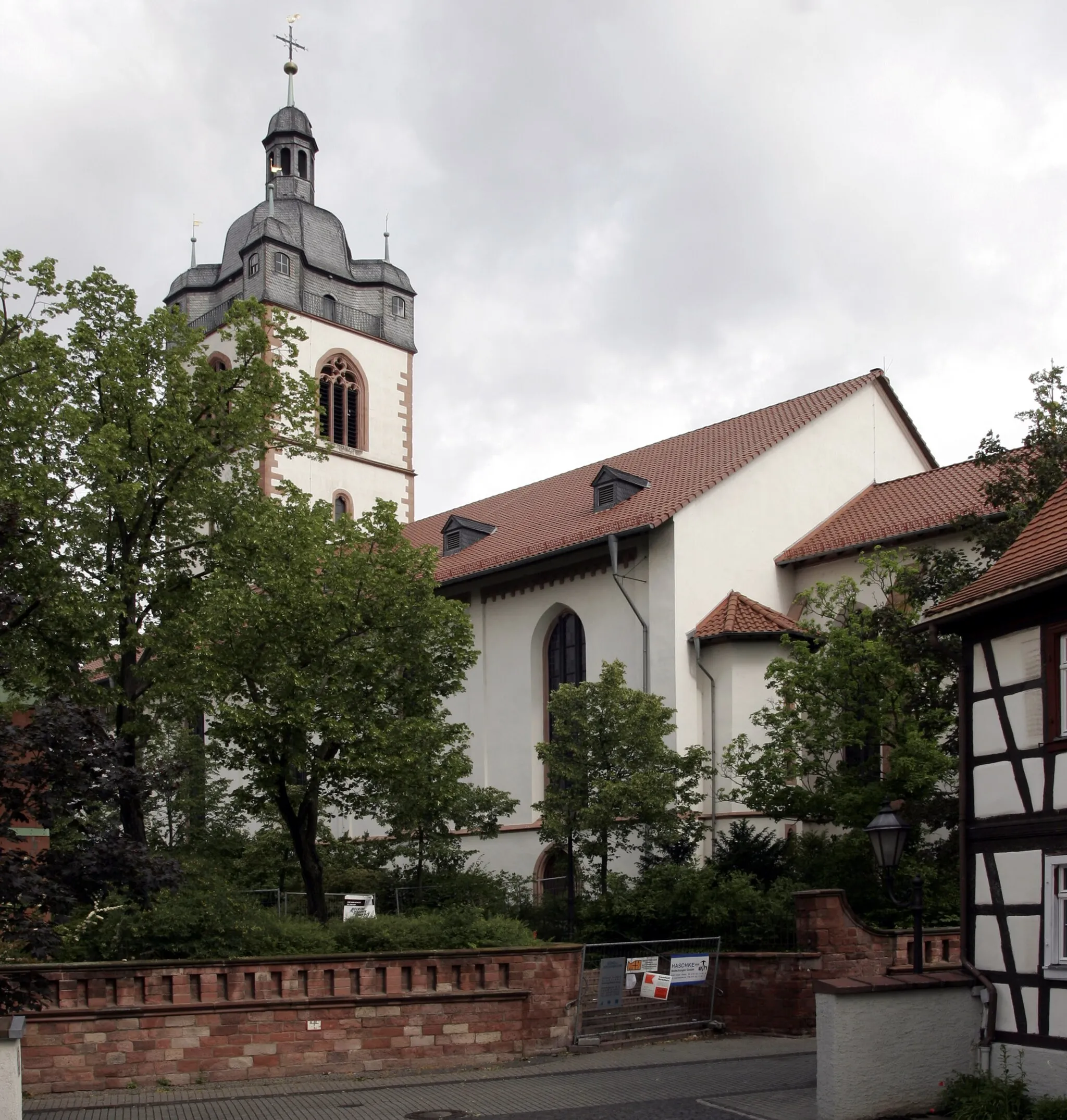 Photo showing: Die evangelische Stadtkirche in Groß-Gerau