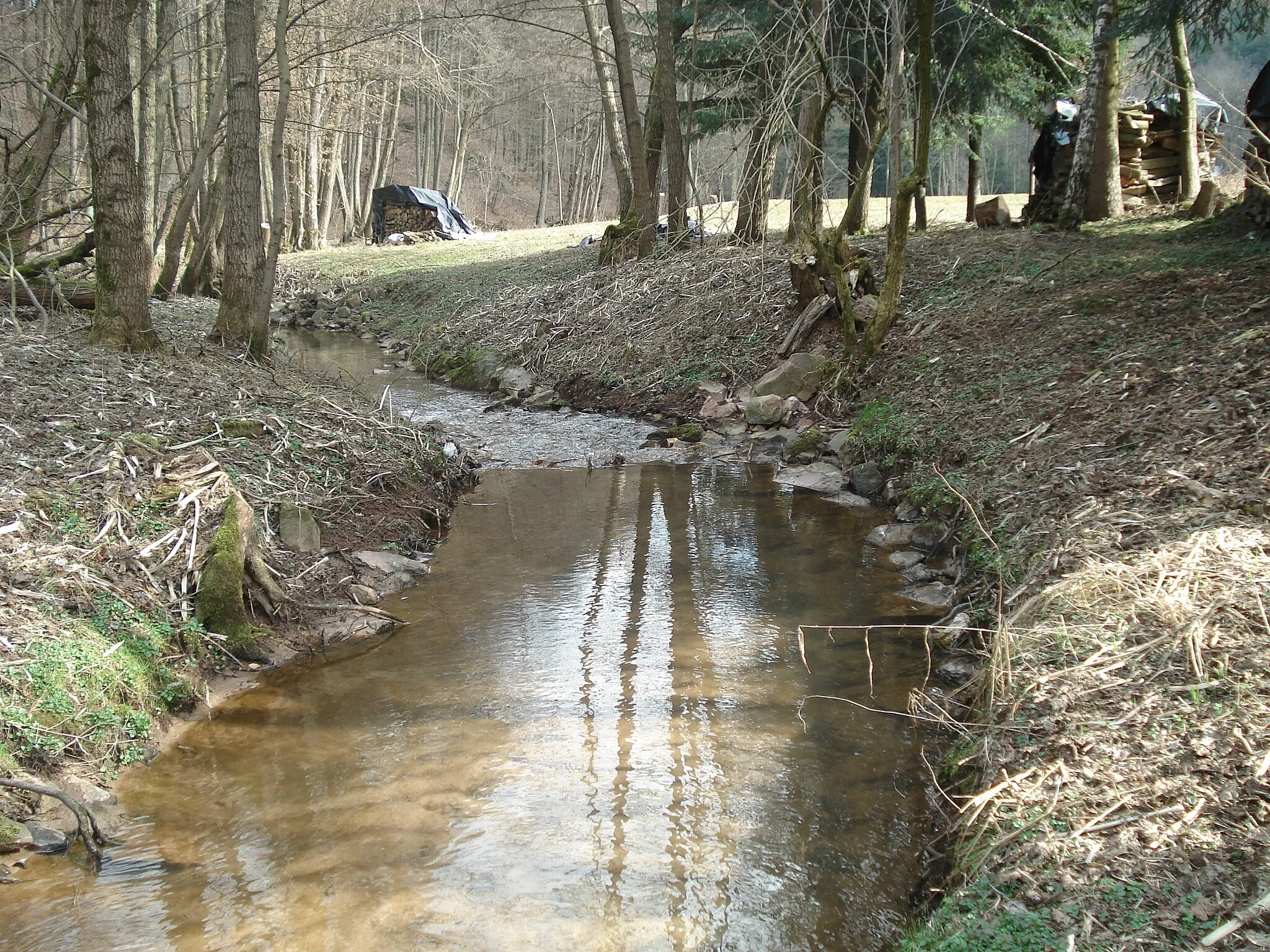 Photo showing: Der Krombach in Unterschur