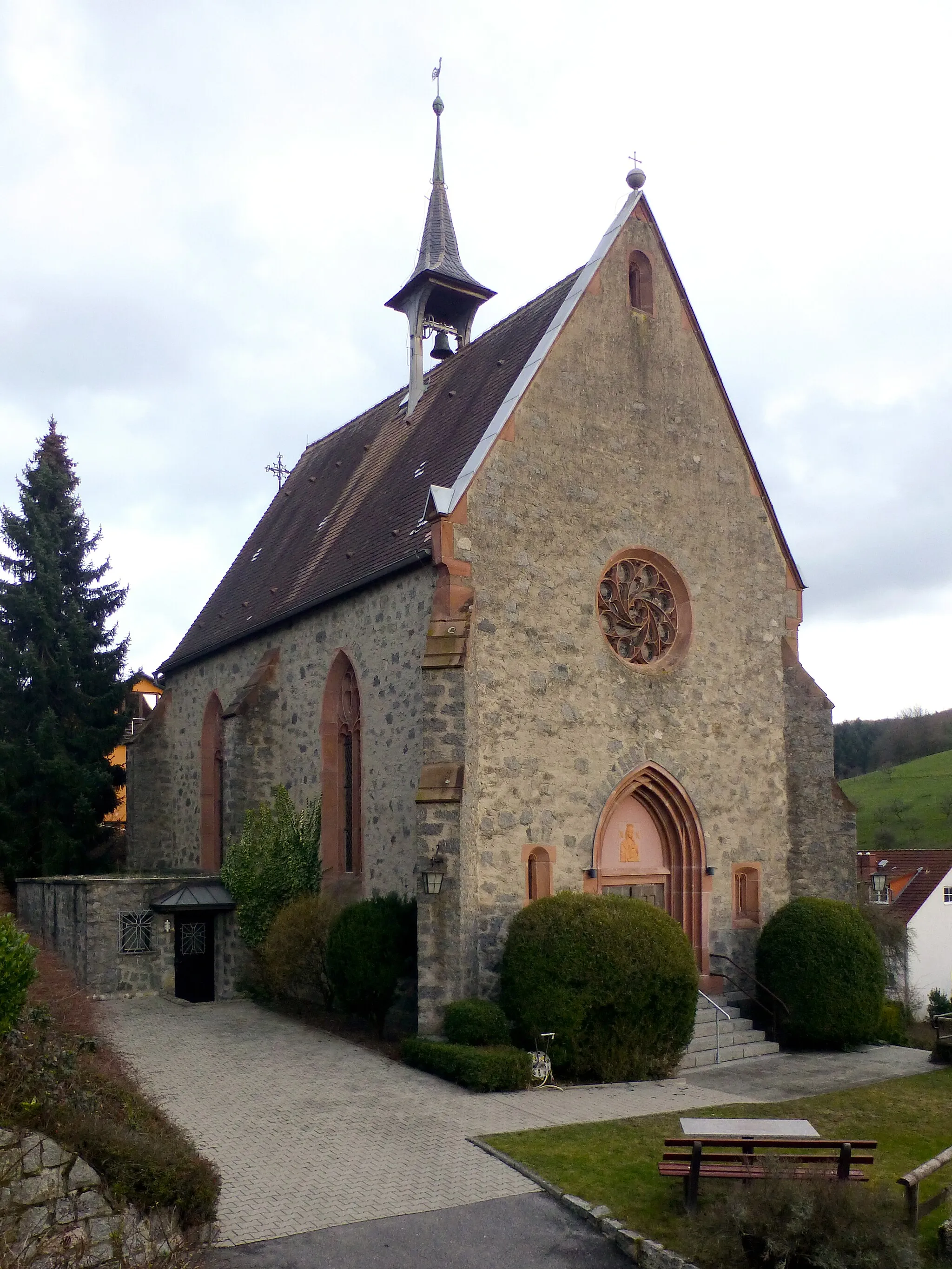 Photo showing: This is a picture of the Hessian Kulturdenkmal (cultural monument) with the ID