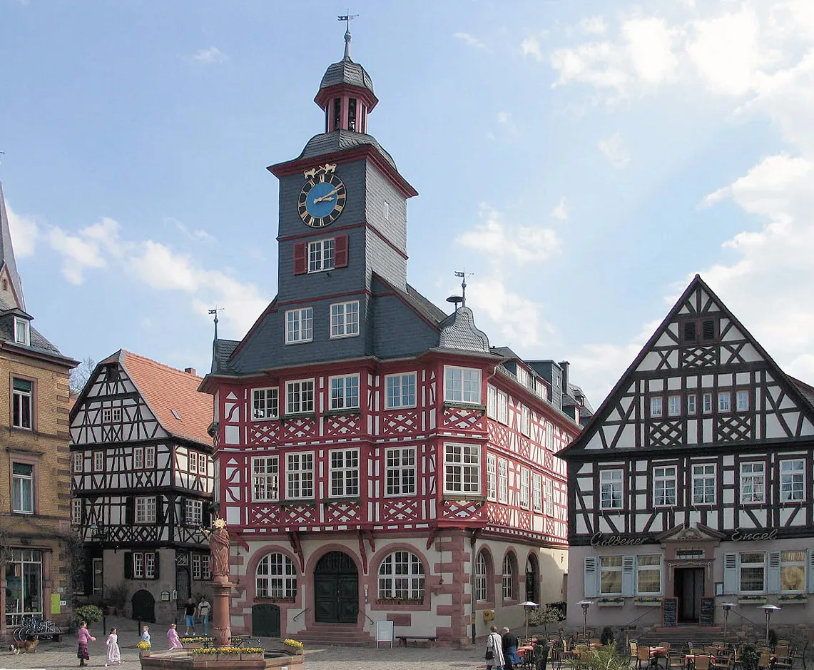 Photo showing: Town Hall, Heppenheim, Bergstraße, Hesse, Germany