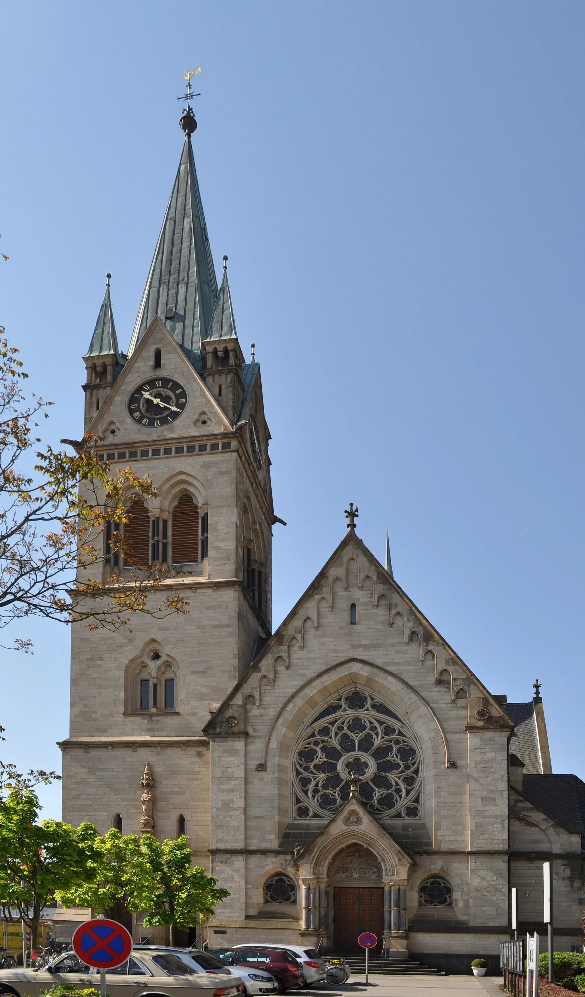 Photo showing: Bad Homburg, St. Marienkirche