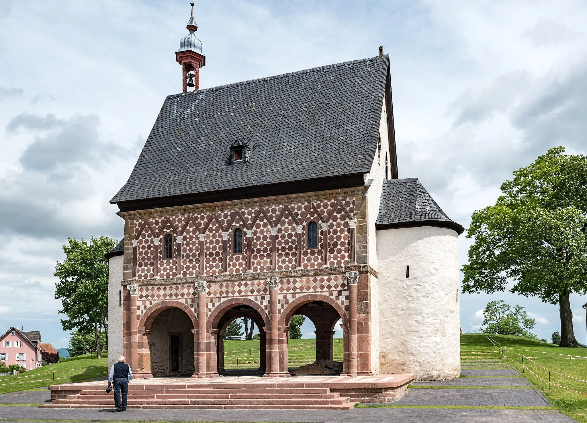 Photo showing: Lorsch, Kloster, Torhalle, Ansicht von Westen