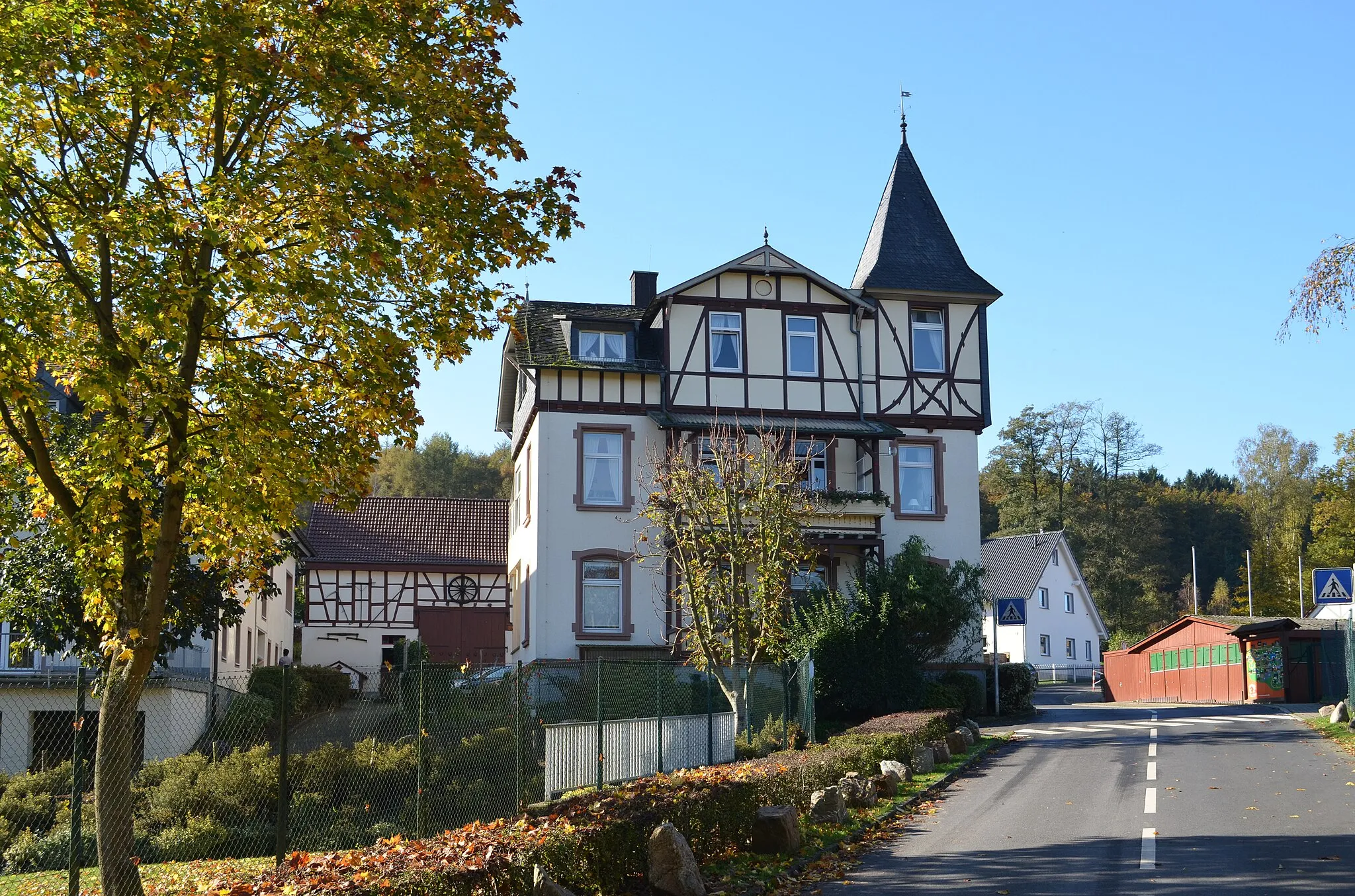 Photo showing: Wehrheim, Lochmühle Haupthaus