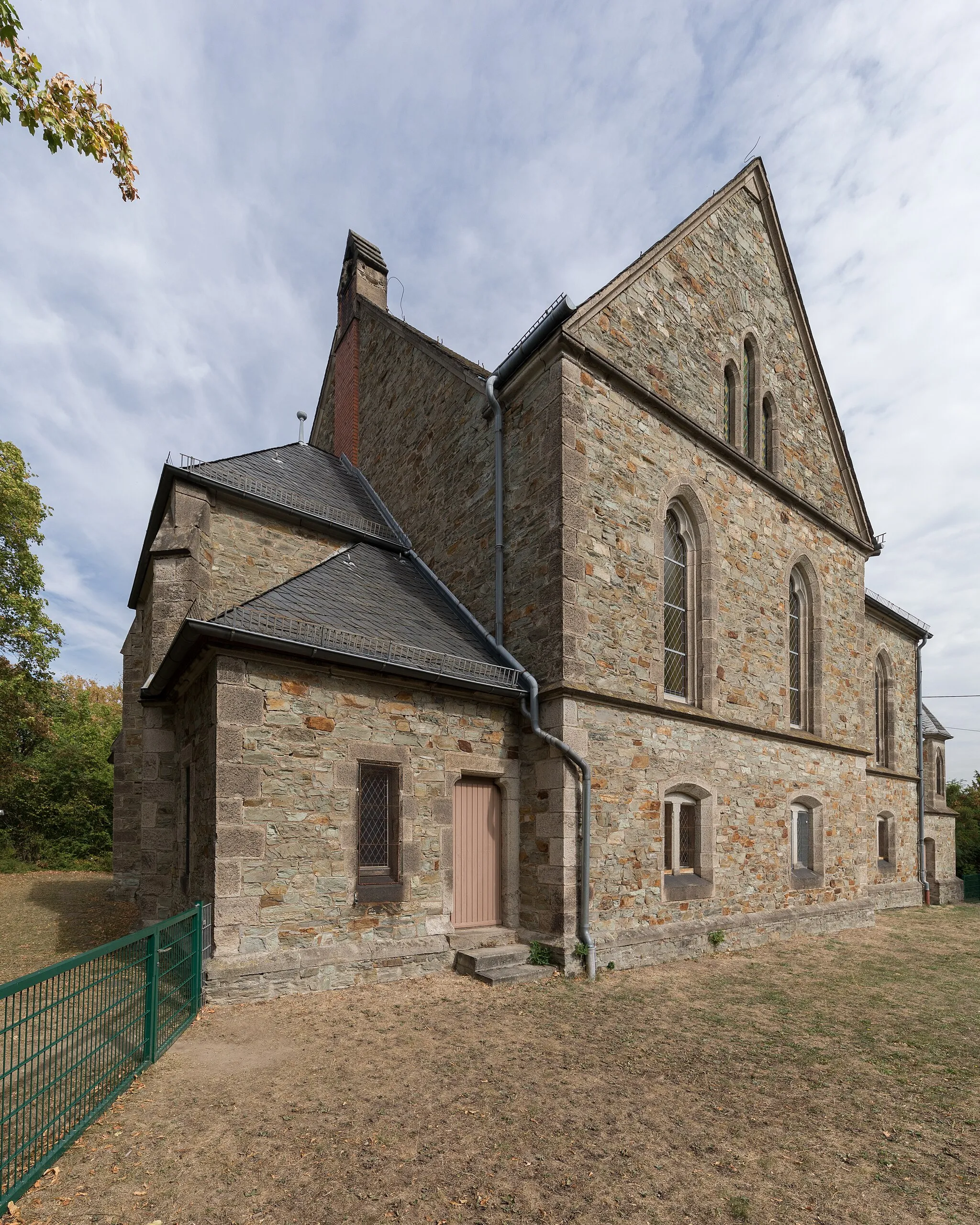 Photo showing: Die 1892 eingeweihte Evangelische Kirche Rambach