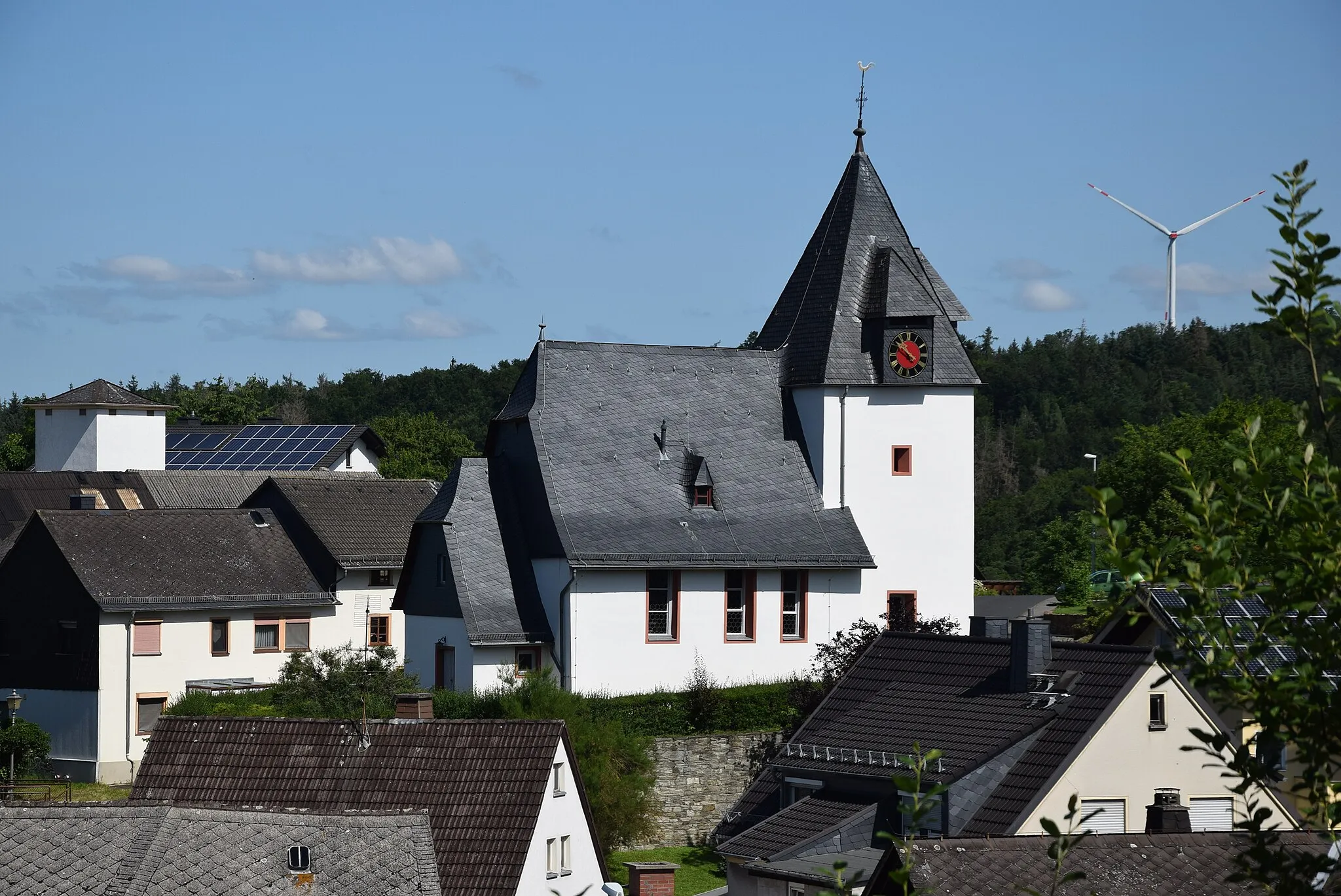 Photo showing: Aarbergen-Panrod, ev. Kirche, ehem. St. Maria