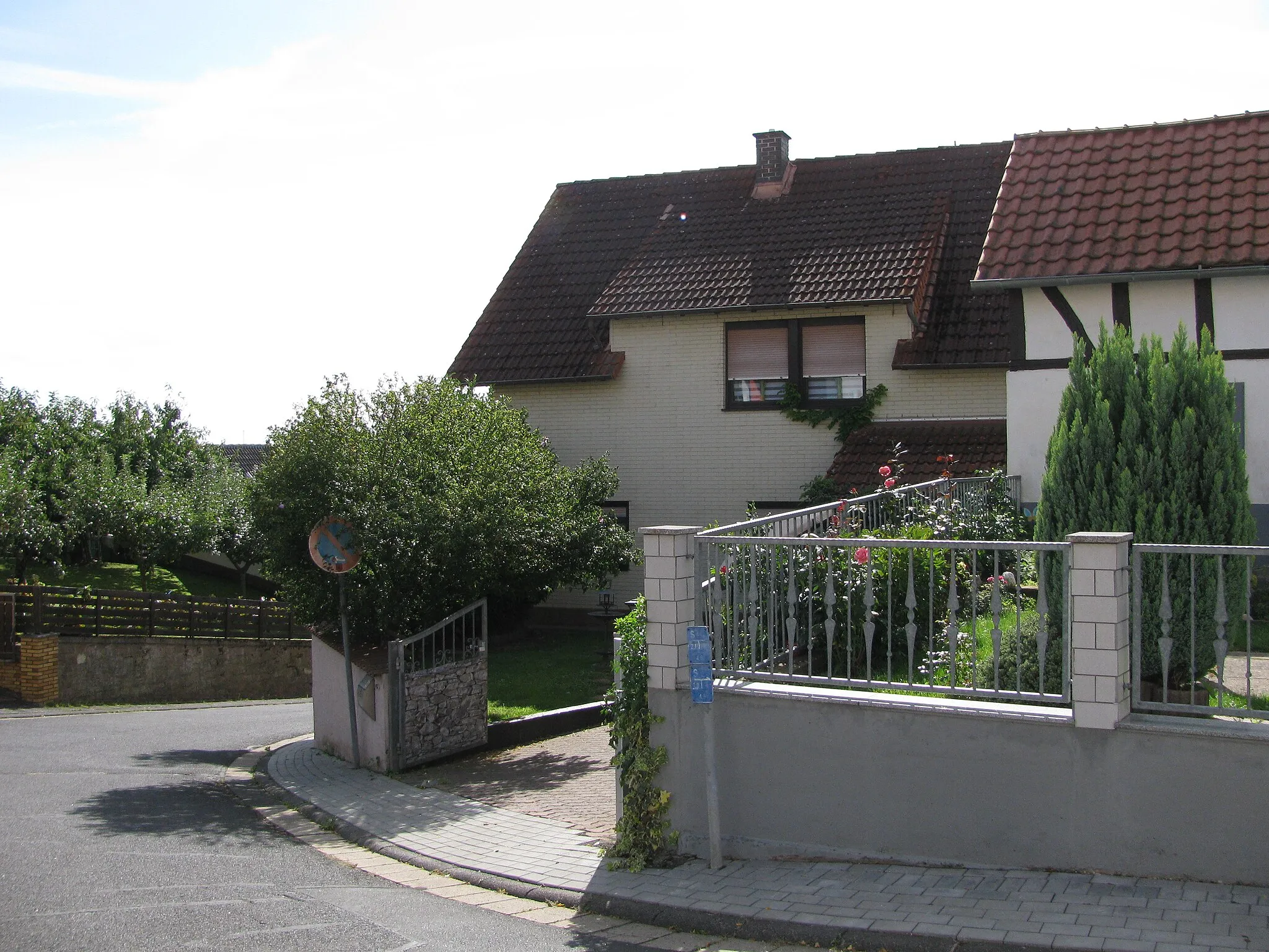 Photo showing: das Haus Am Schmiedeberg 13 in Ronneburg-Hüttengesäß