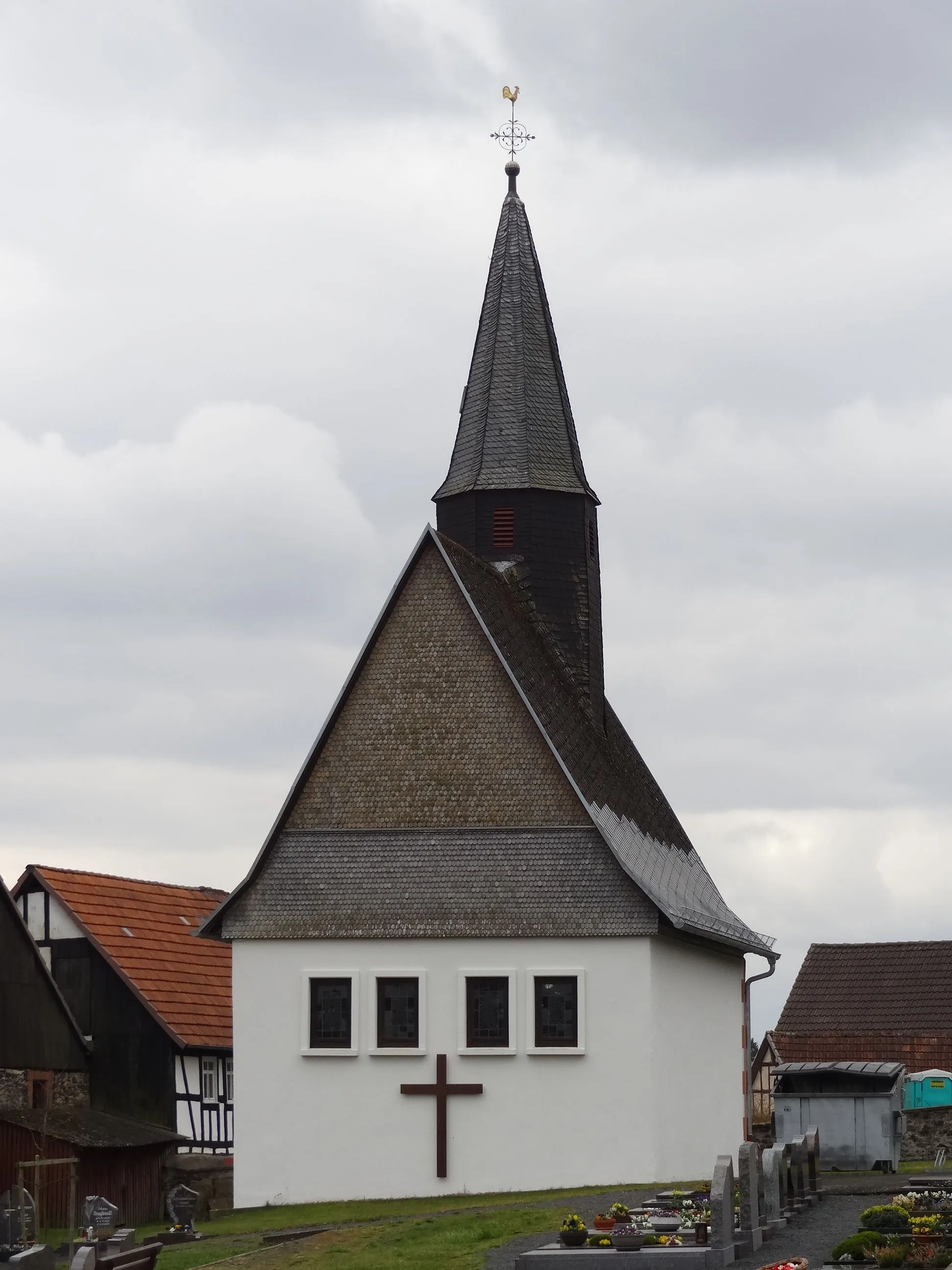 Photo showing: Evangelische Kirche (Unter-Lais)