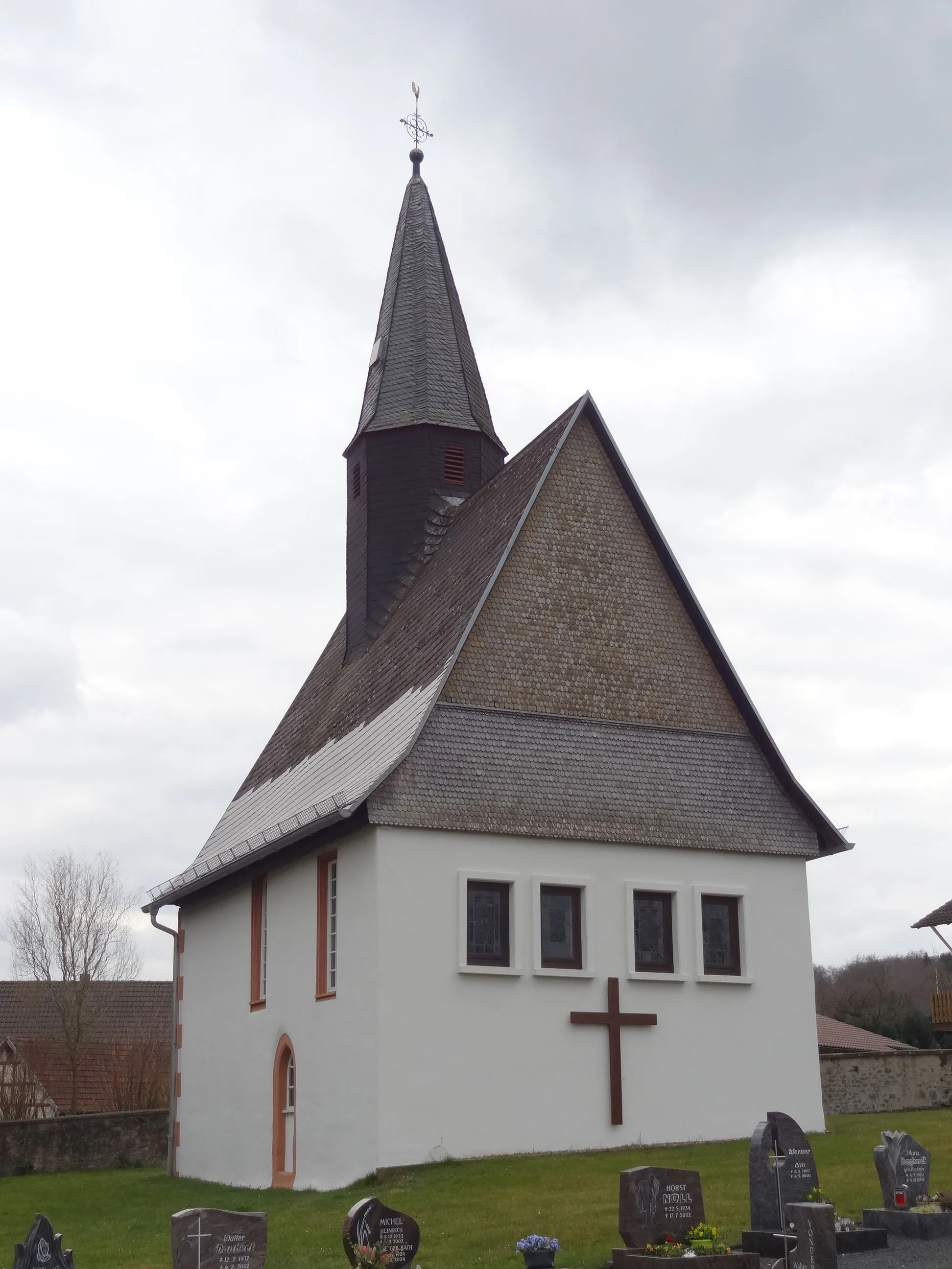Photo showing: Evangelische Kirche (Unter-Lais)