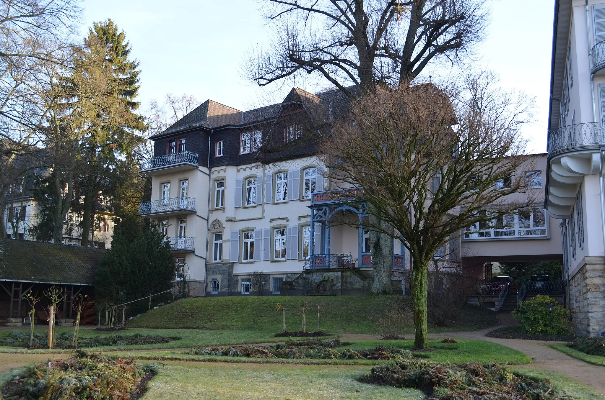 Photo showing: Königstein, Klinik Amelung, Villa