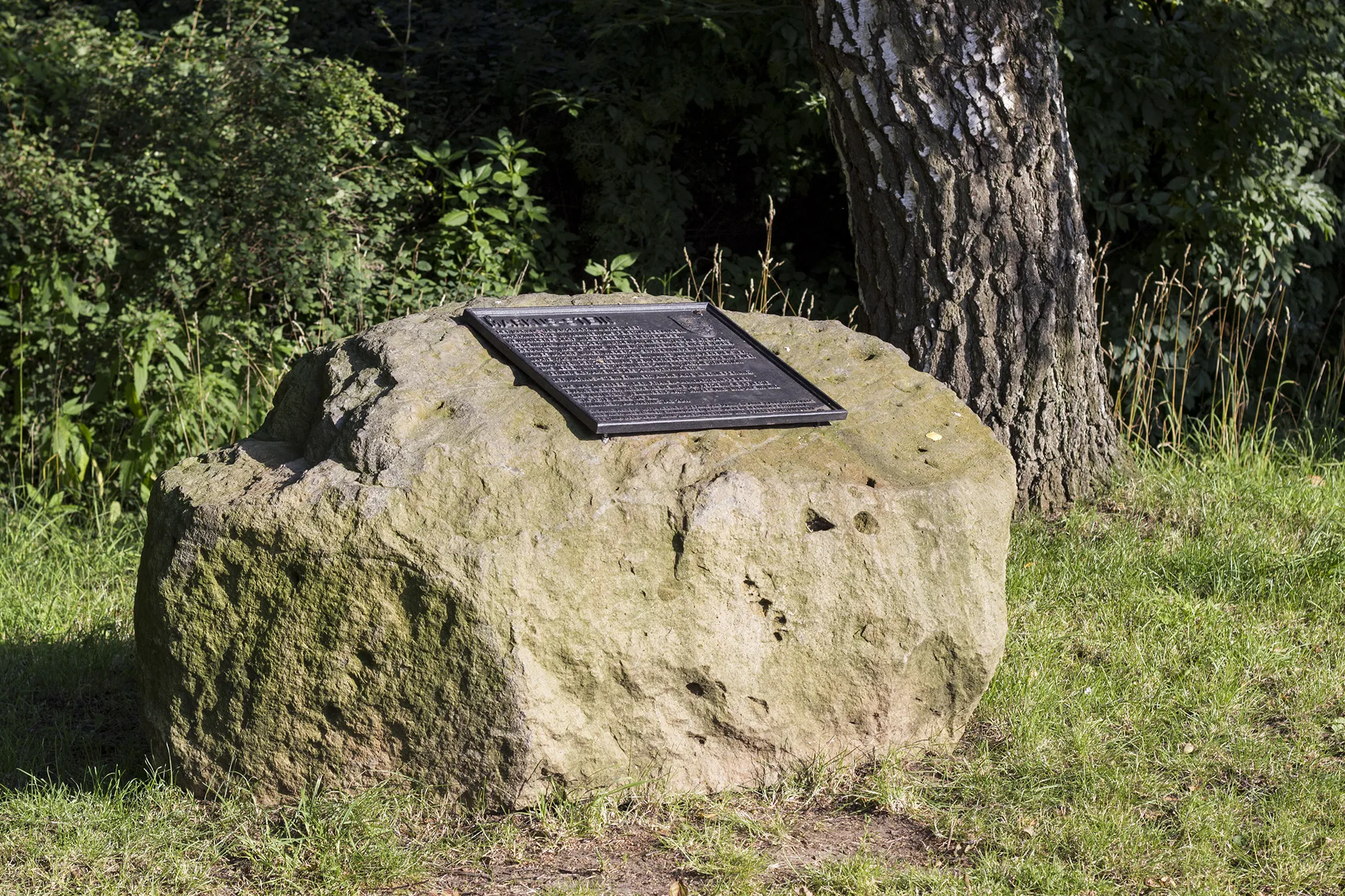 Photo showing: Markus-Stone, Hungen Villingen.