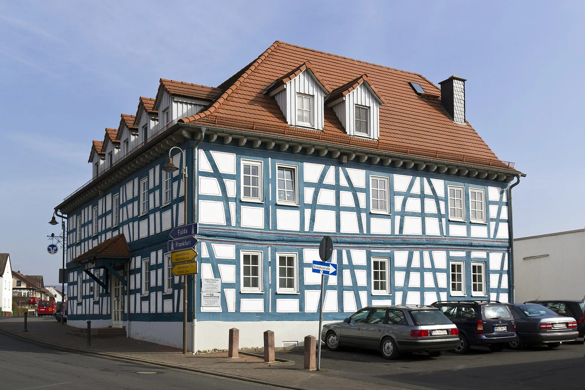 Photo showing: Gründau, Gemeindeteil Rothenbergen, ehemaliges "Gasthaus Faß"