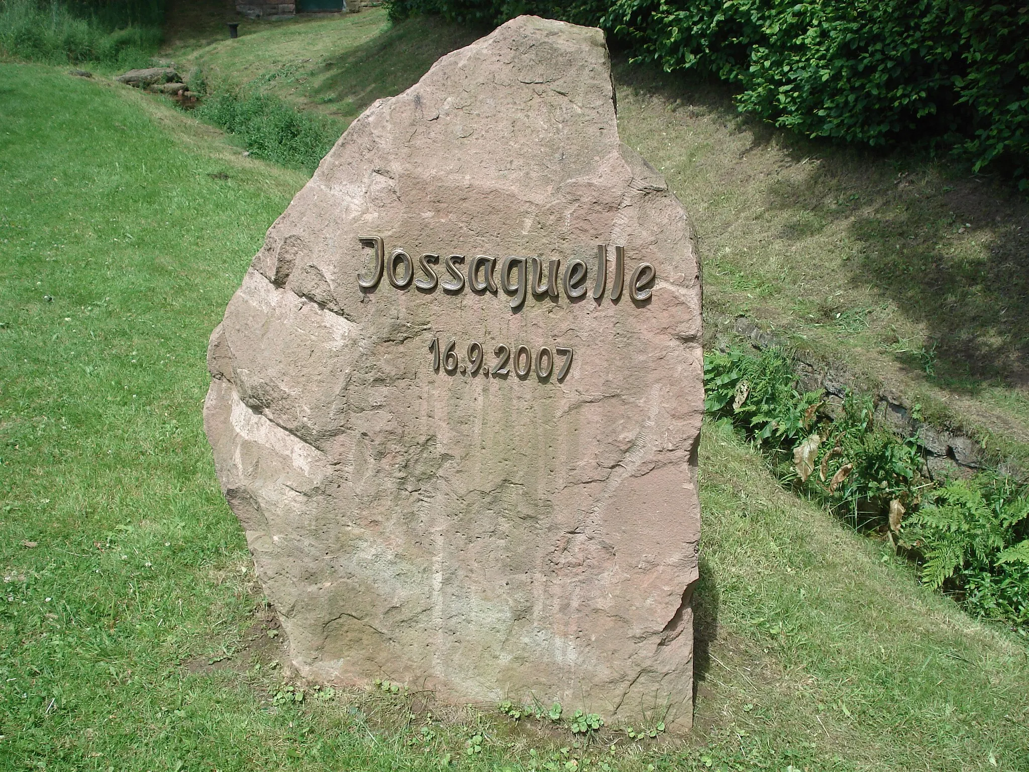 Photo showing: an der Jossaquelle in Lettgenbrunn