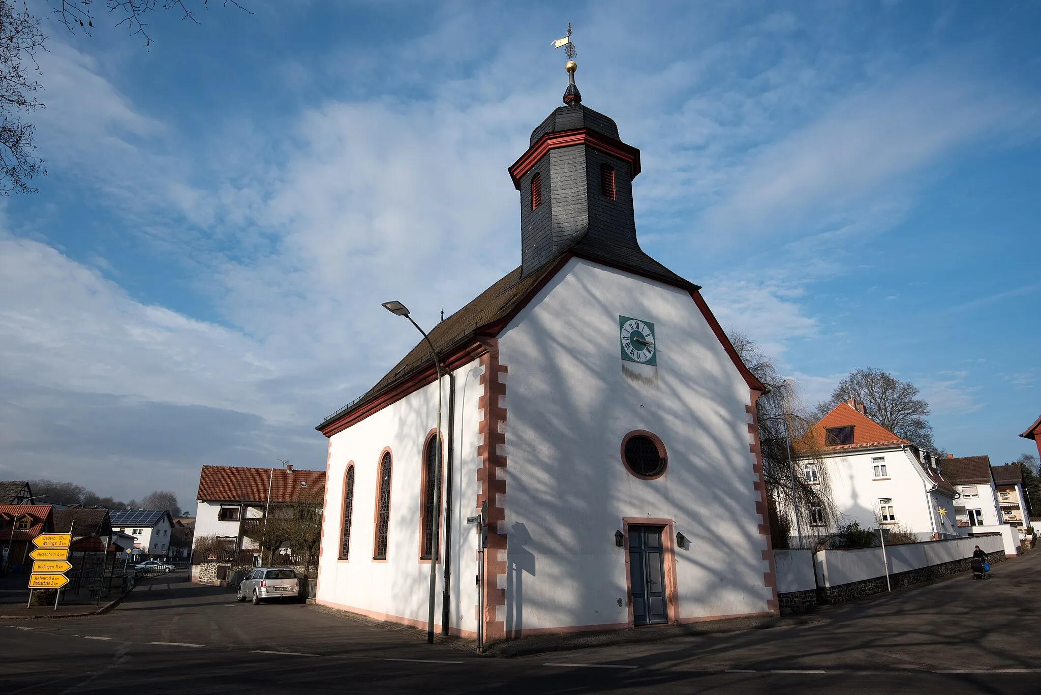 Photo showing: Ortenberg, Gelnhaar, Michaeliskirche