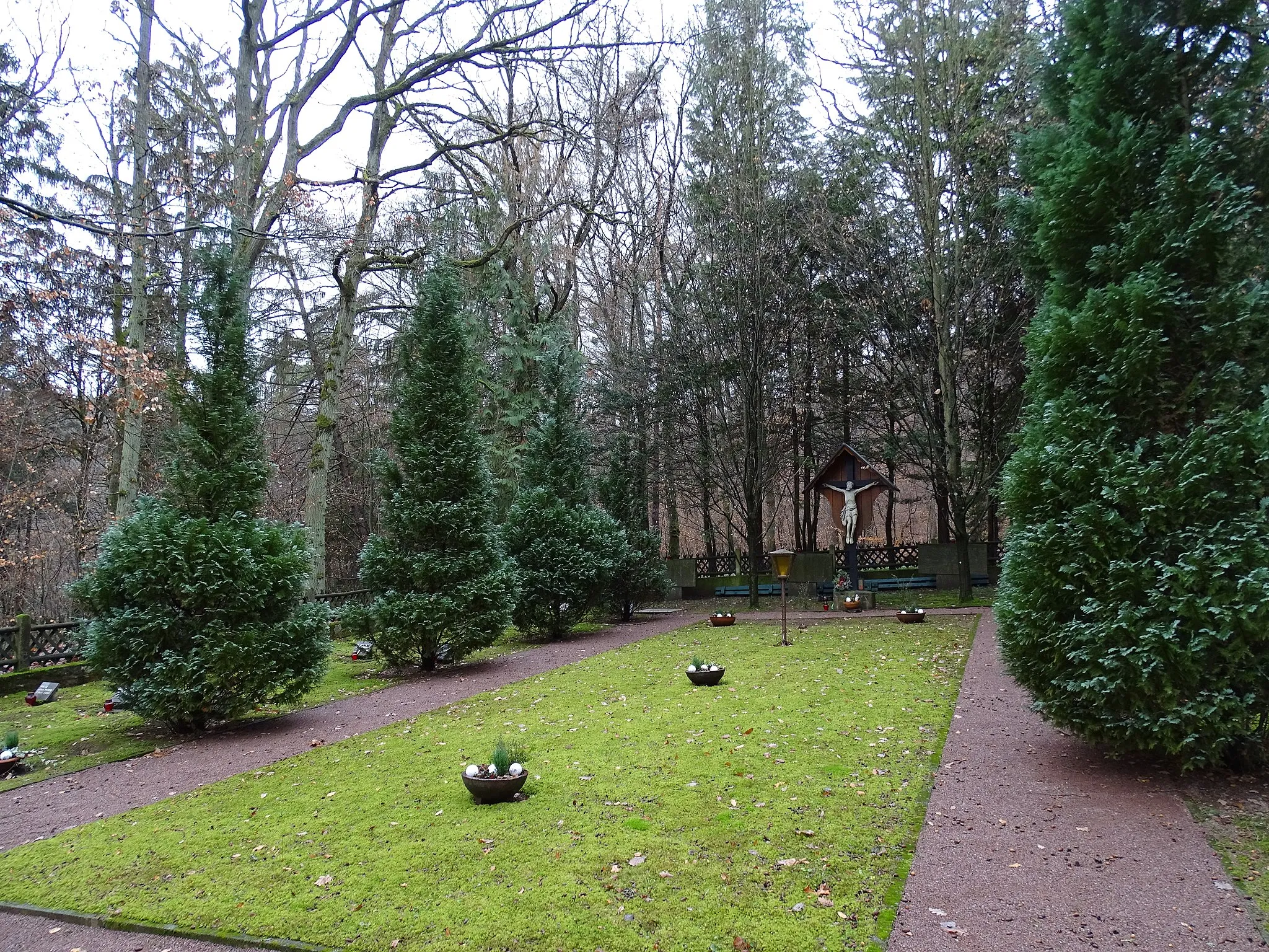 Photo showing: Friedhof Kloster Marienthal