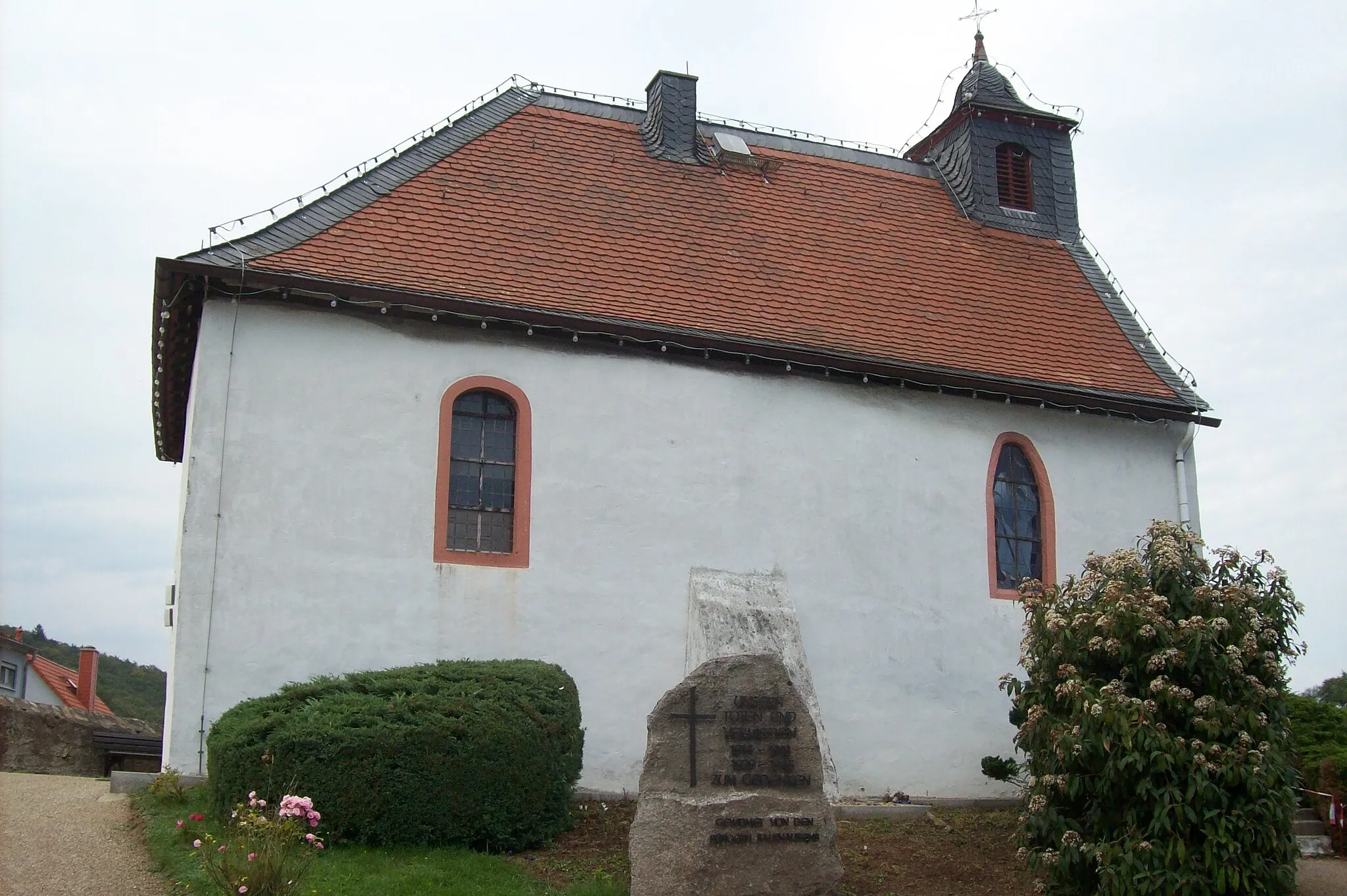 Photo showing: Die evangelischen Kirche in Balkhausen, Seeheim-Jugenheim, Hessen, Deutschland