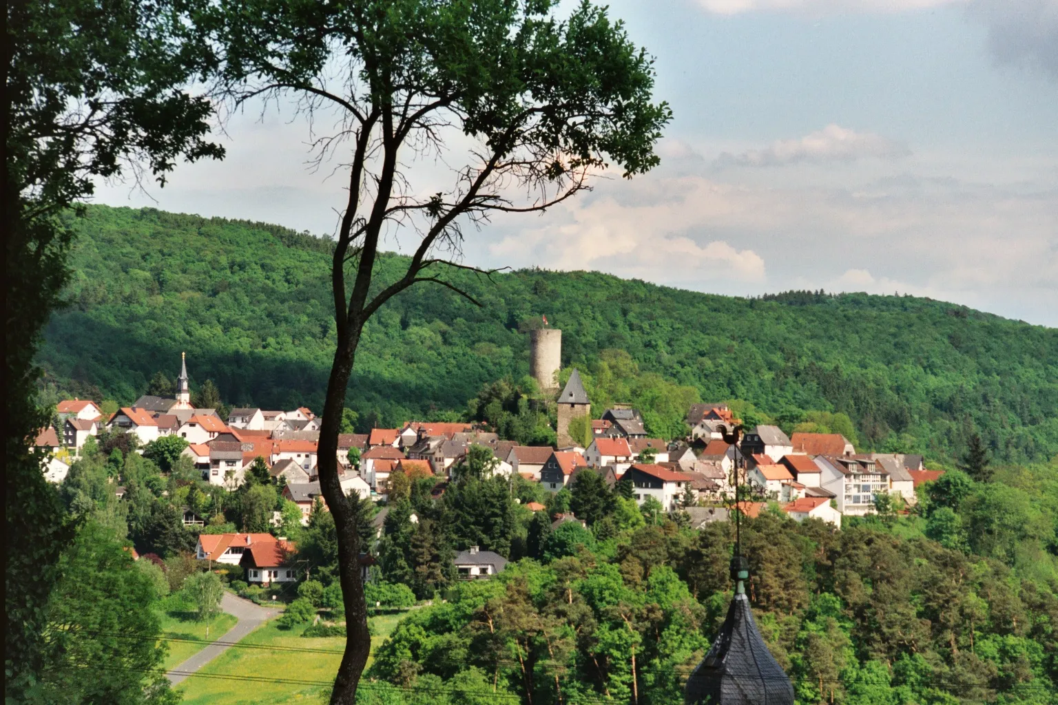 Photo showing: Altweilnau, Hochtaunus, Germany. View from the Neuweilnau castle.