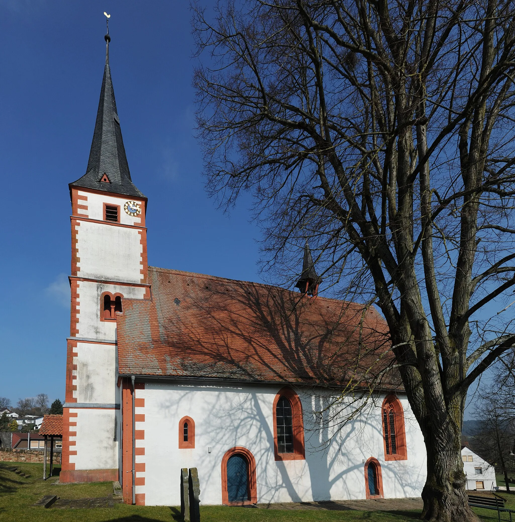 Photo showing: Photo of the "Evangelische Pfarrkirche (Güttersbach)"