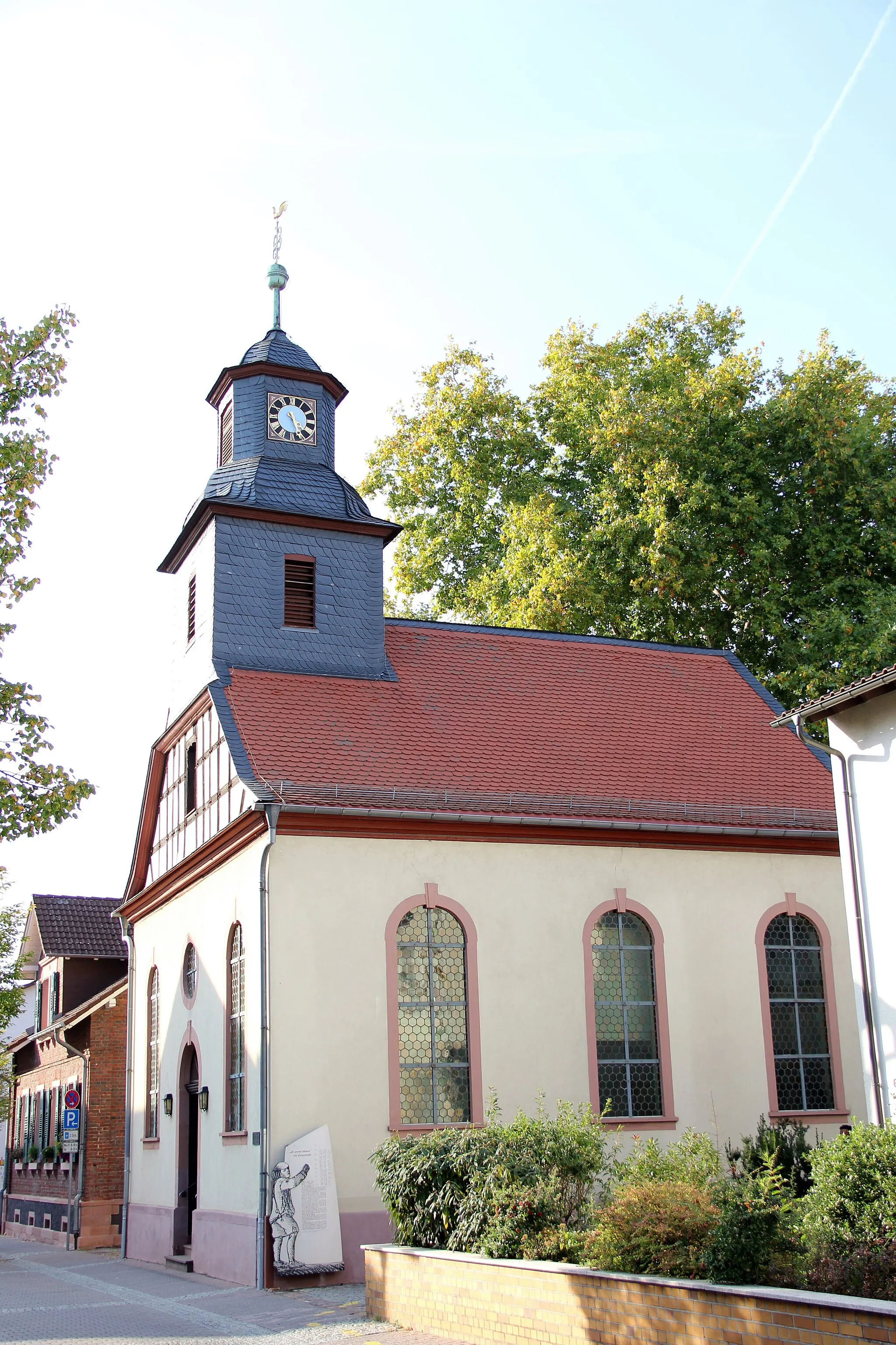 Photo showing: Die evangelische Kirche in Walldorf