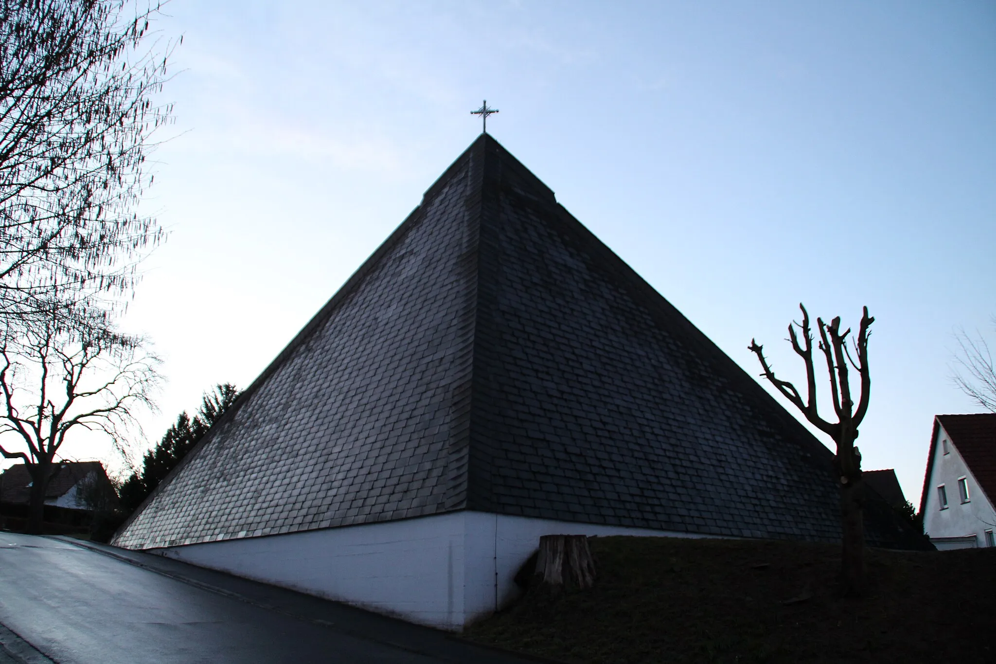 Photo showing: Kath. Kirche - Ansicht vom Stollberg