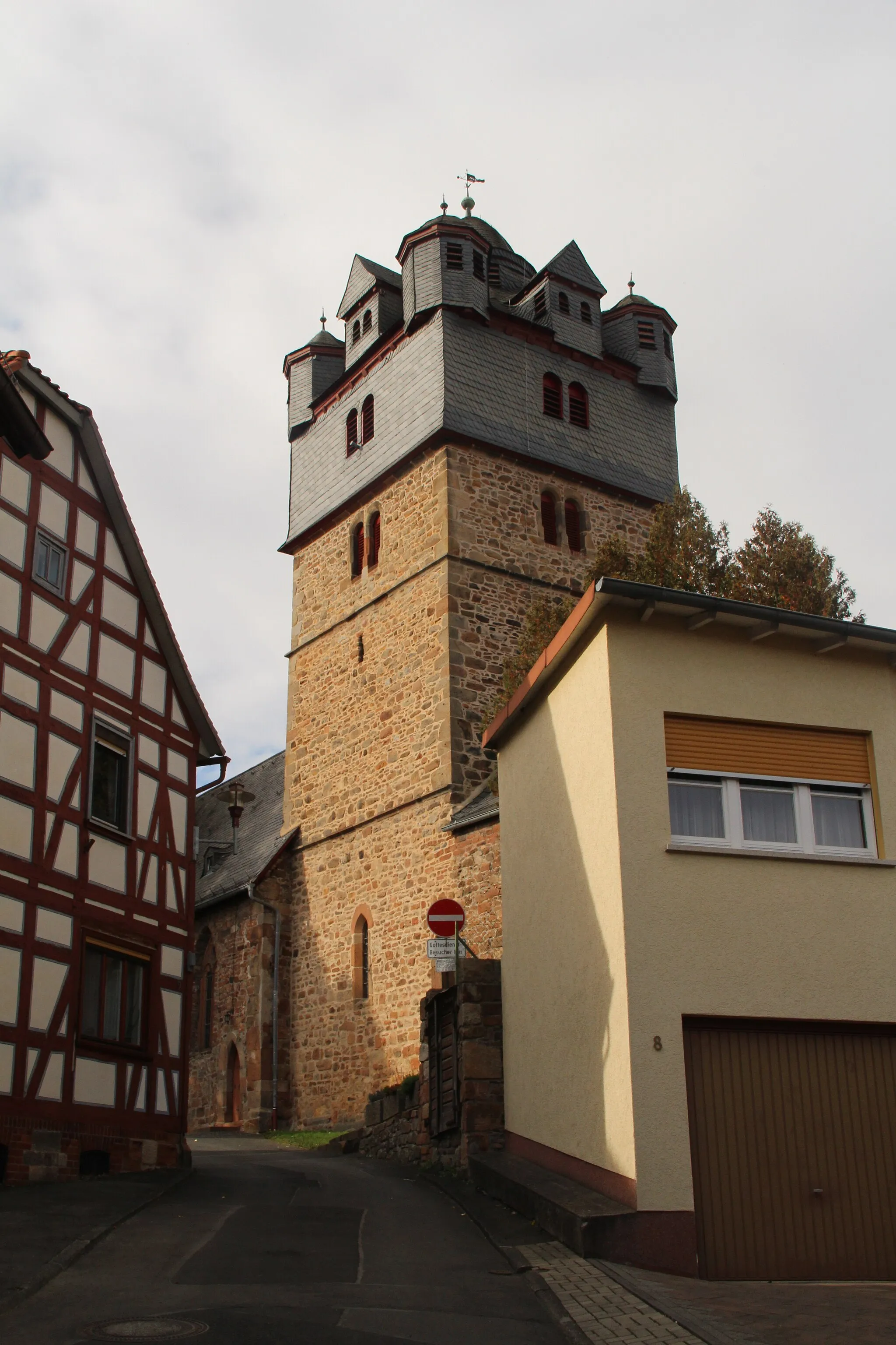 Photo showing: Ev. Kirche Fronhausen