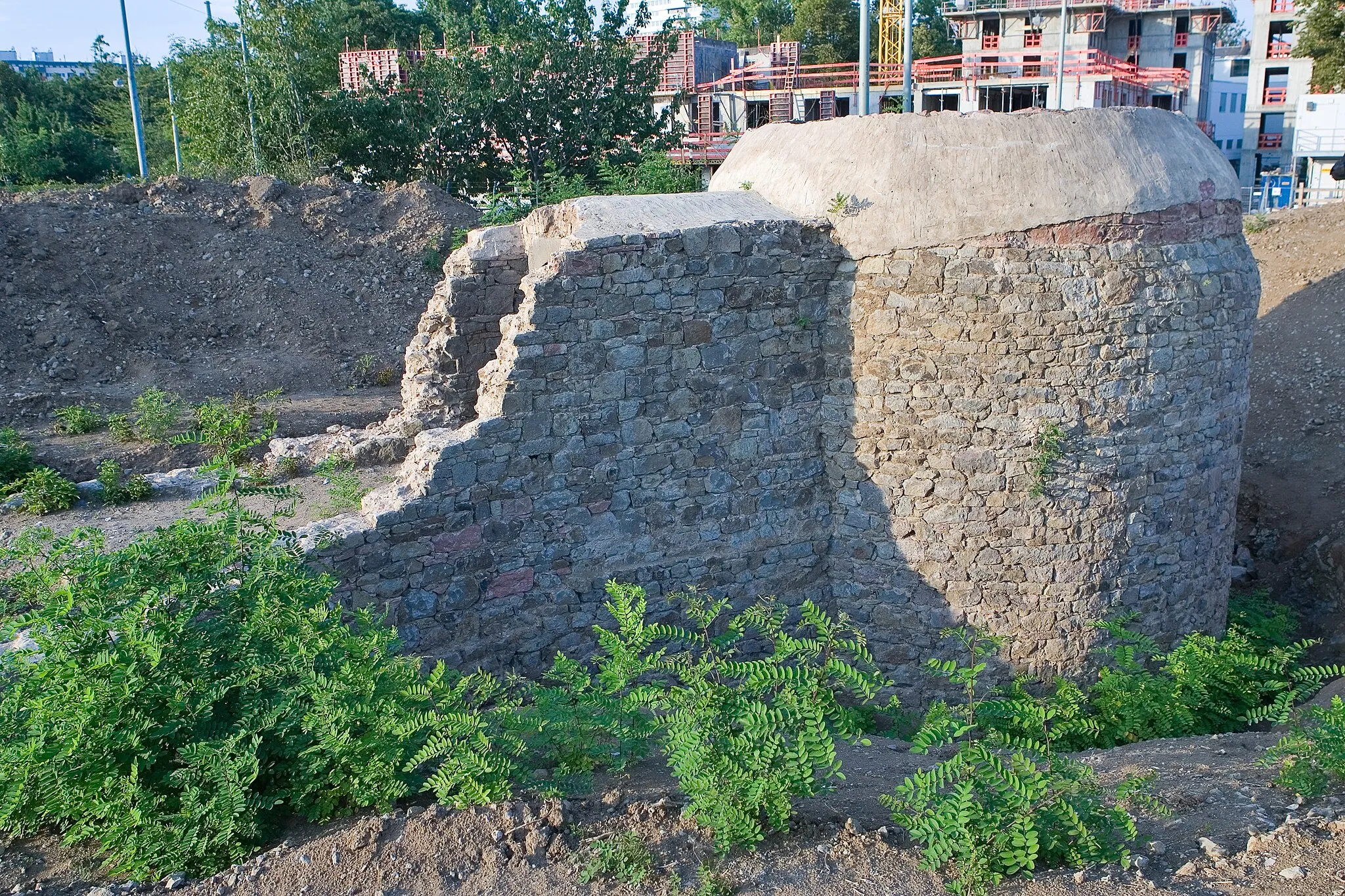 Photo showing: Frankfurt on the Main: Affenstein, Tower, general view of the complex as seen from southwest