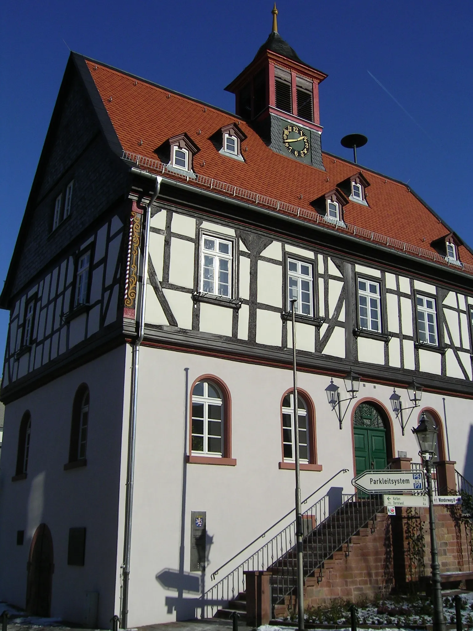 Photo showing: Altes Rathaus in de:Bad Vilbel

selbst fotografiert Cmdr