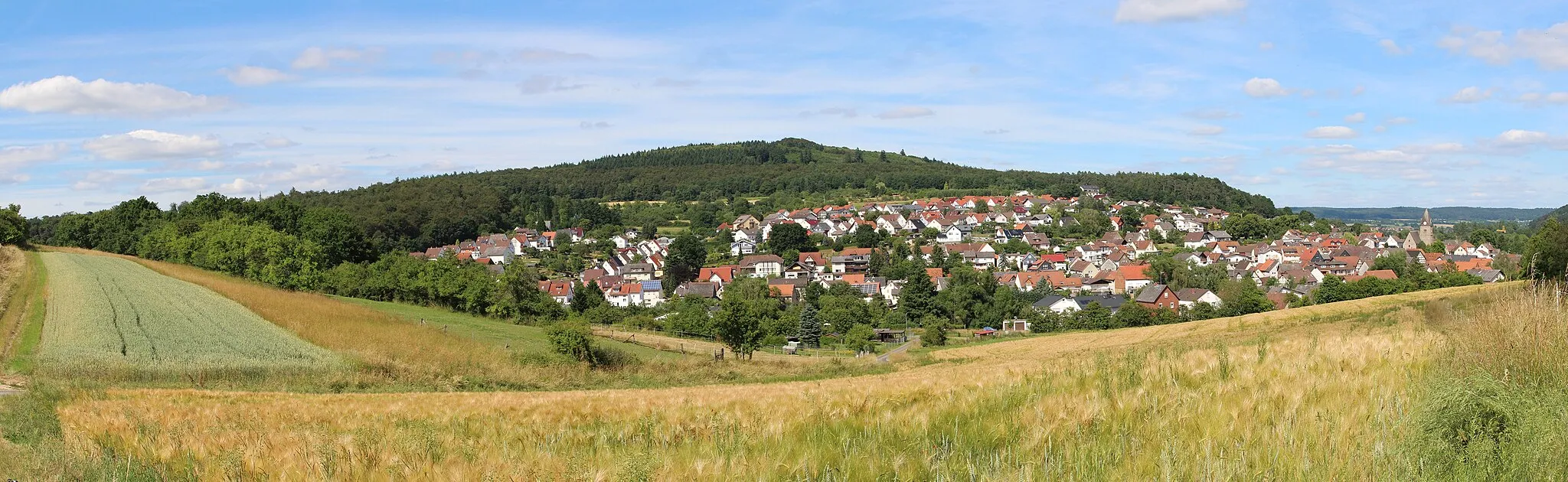 Photo showing: Totenberg von Südsüdwest bei Treis an der Lumda