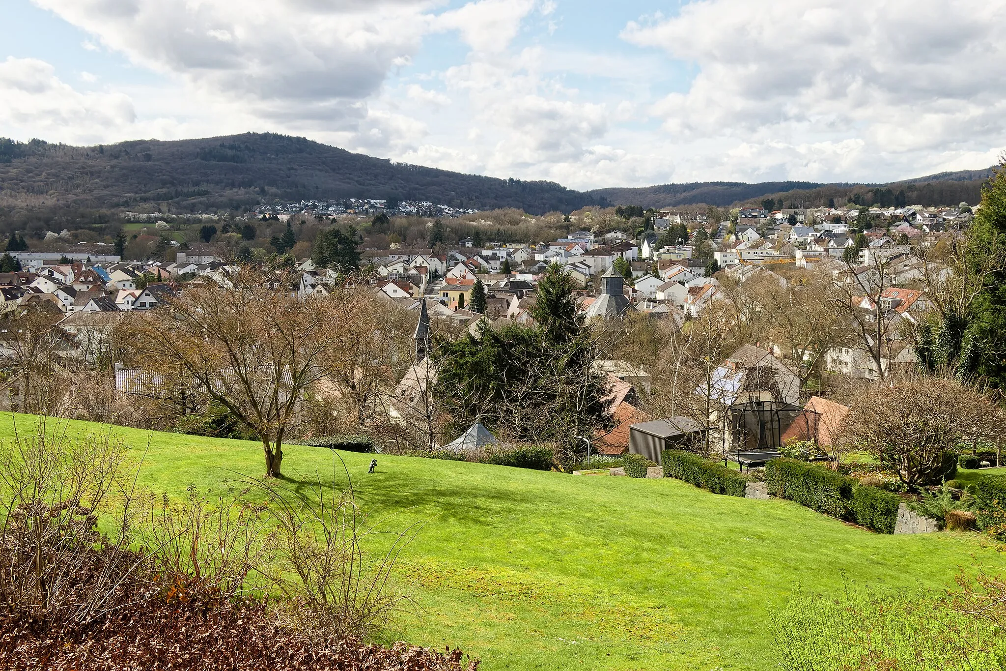 Photo showing: Blick auf Kelkheim-Hornau