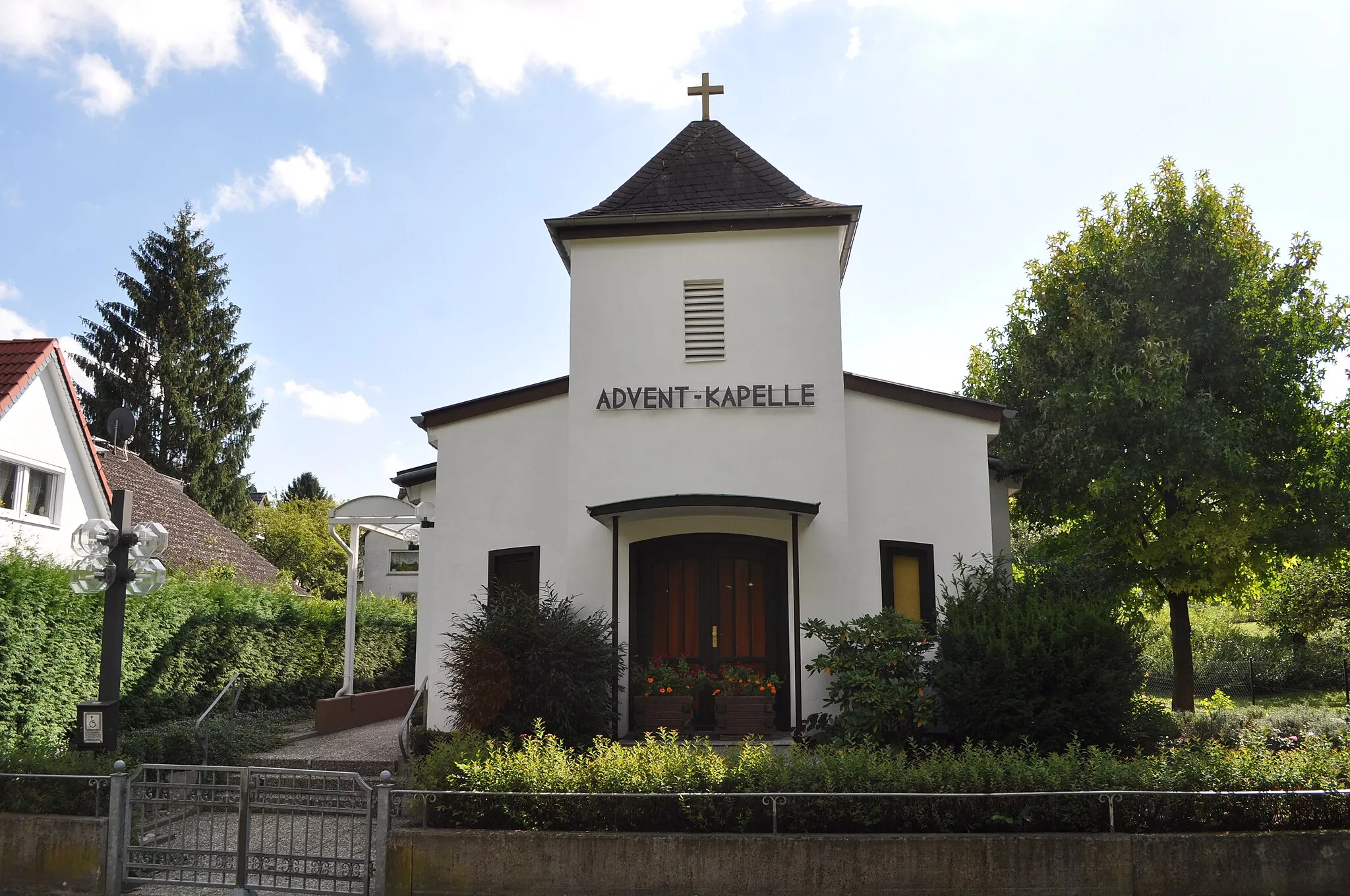 Photo showing: Advent-Kapelle in Gonzenheim