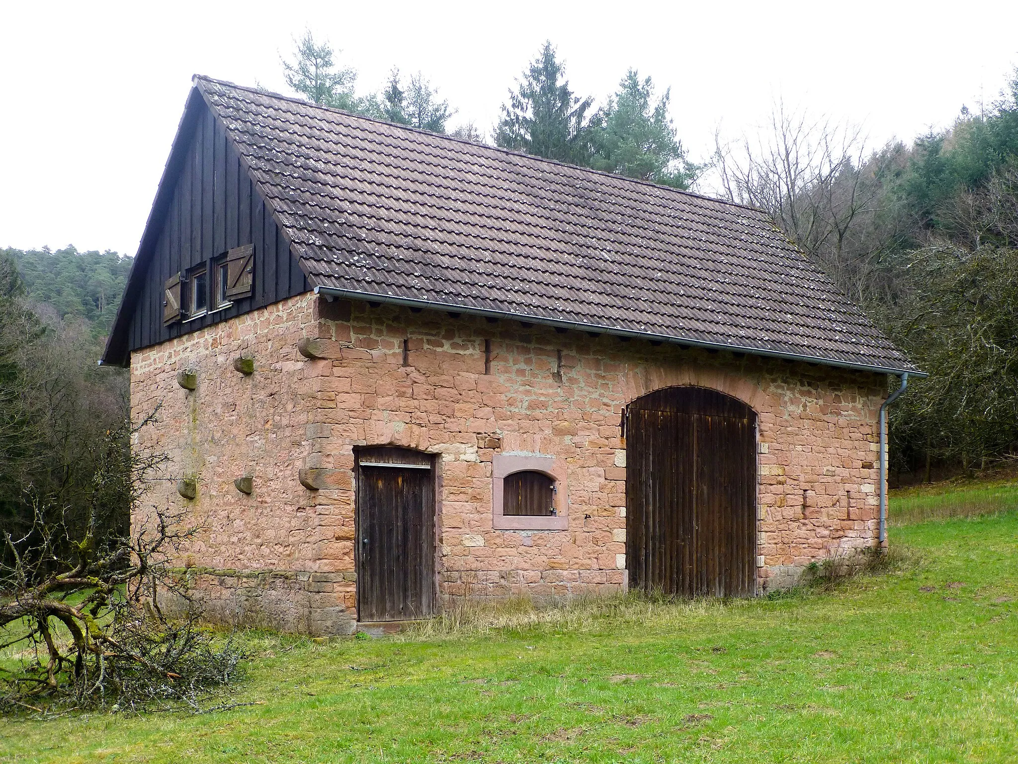 Photo showing: This is a picture of the Hessian Kulturdenkmal (cultural monument) with the ID