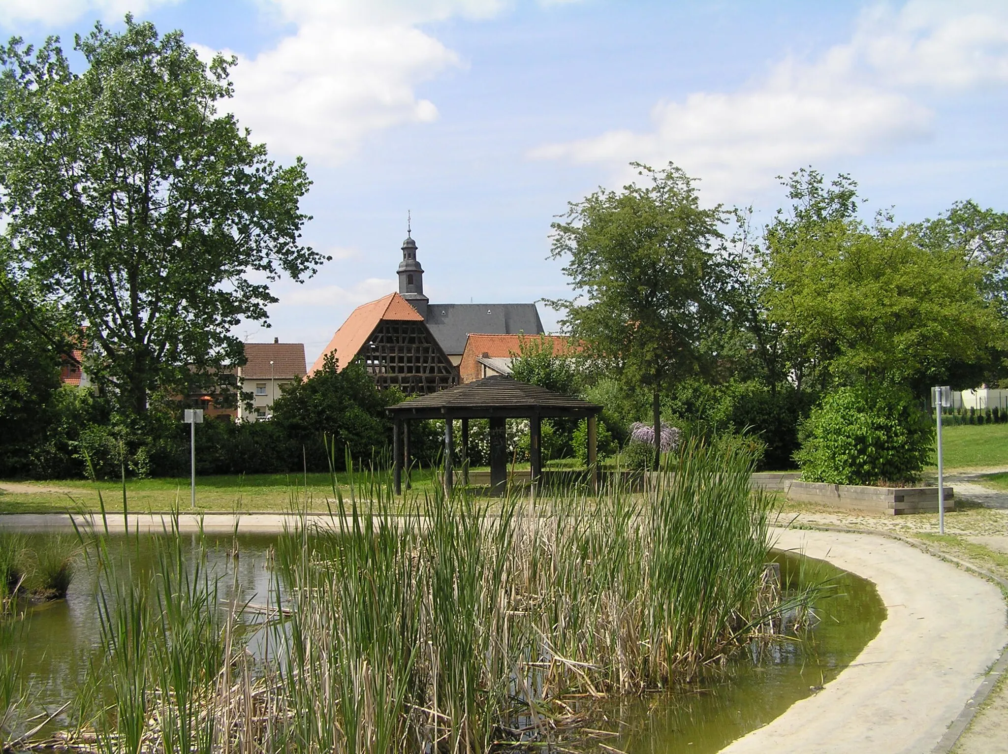 Photo showing: Park in Kalbach, Frankfurt am Main, Hesse, Germany