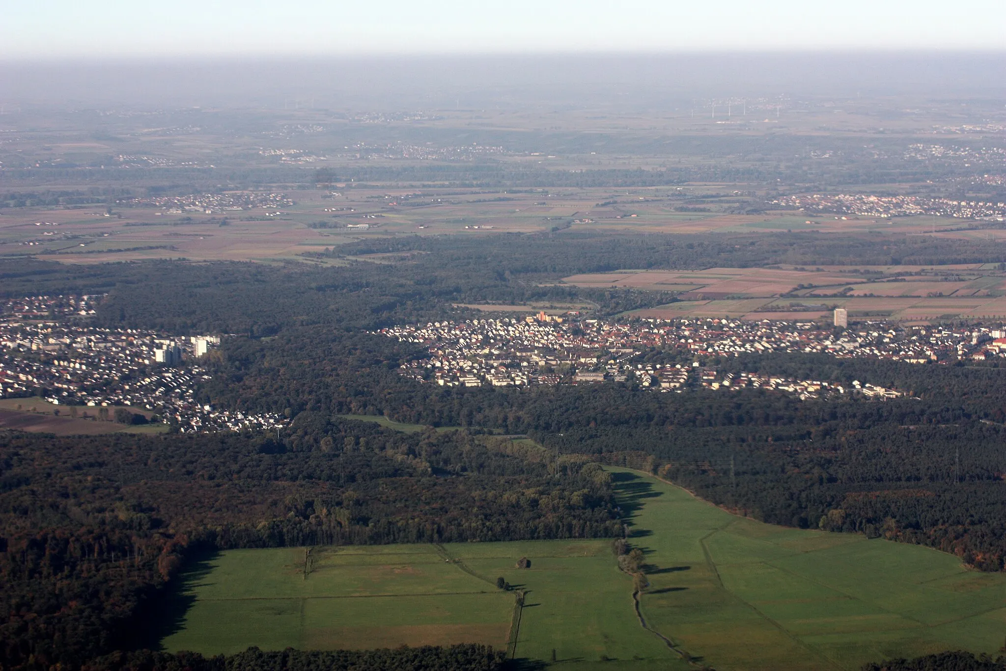 Photo showing: 1 Flug von Frankfurt/Main nach Sofia; Start 10:12 MEZ; Landung 13:06 MEZ; Oktober 2010