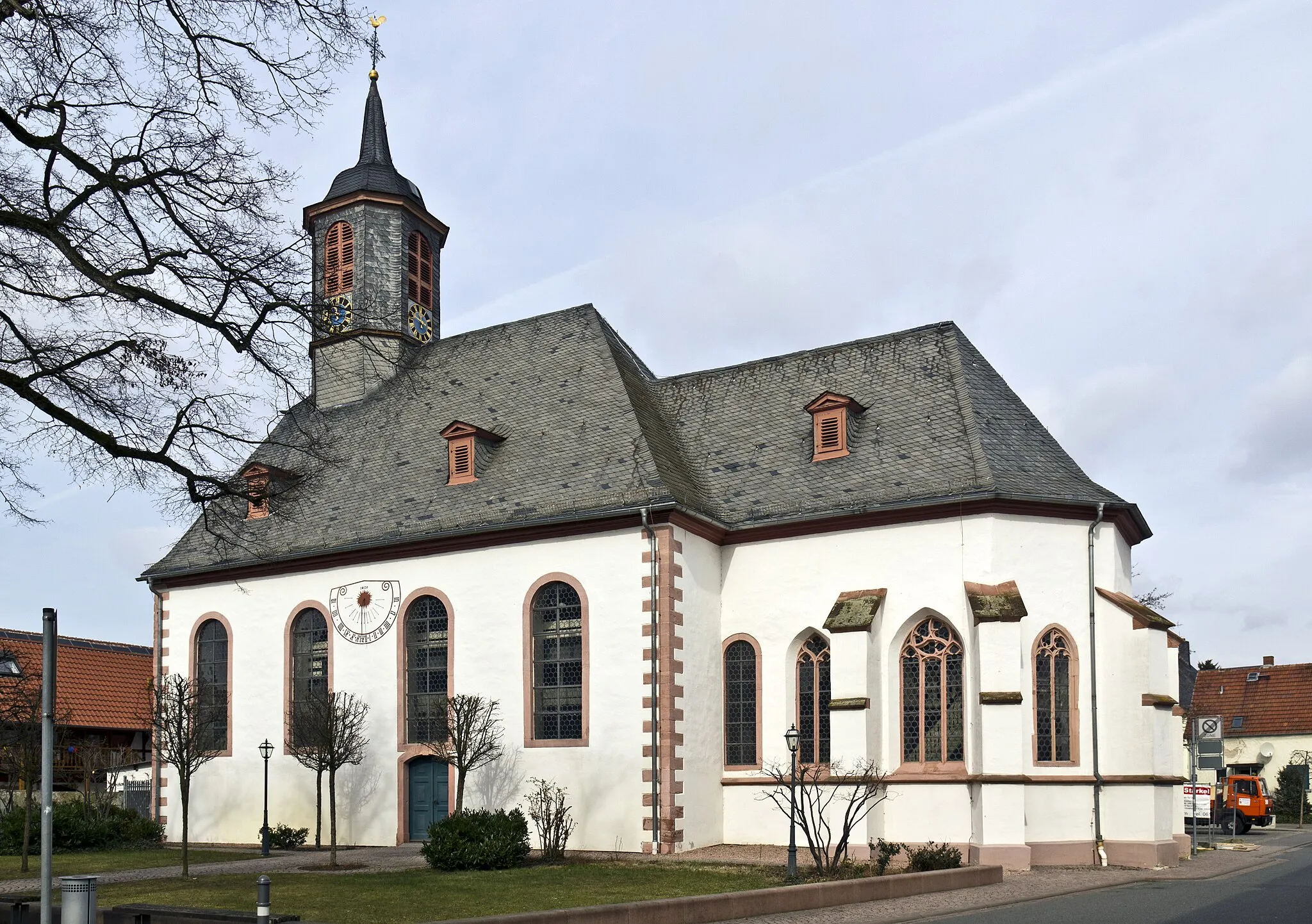 Photo showing: Büttelborn, evangelische Kirche, erbaut 1728