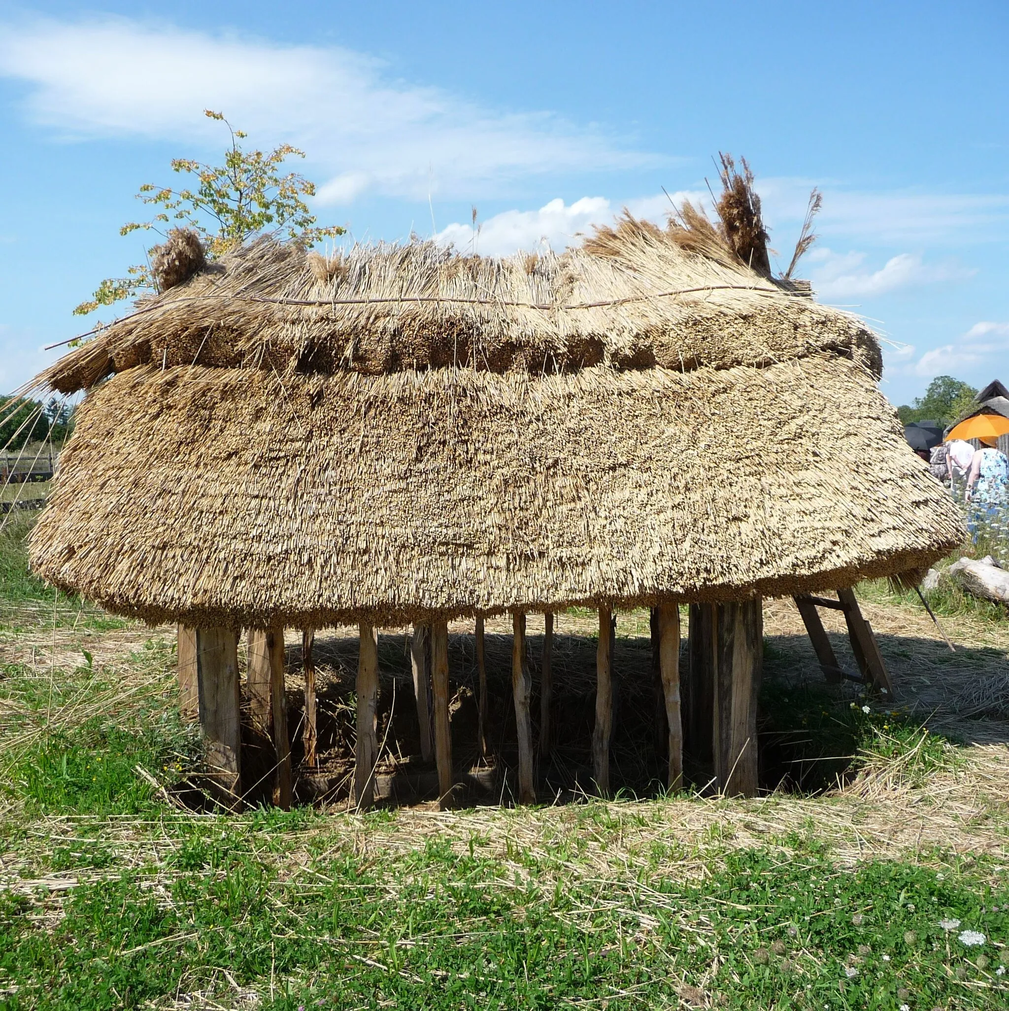 Photo showing: experimentalarchäologisches Labor Lauresham